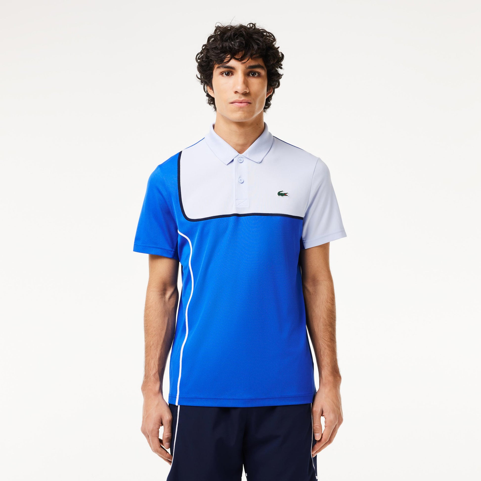 Lacoste Polo Uomini-Blu,Bianco