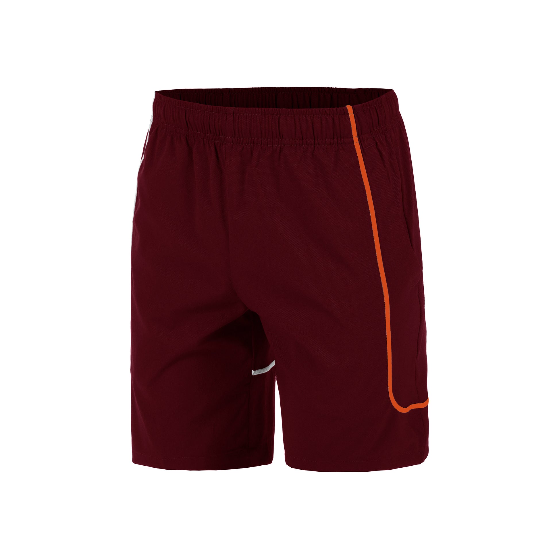 Lacoste Shorts Herren - weinrot,