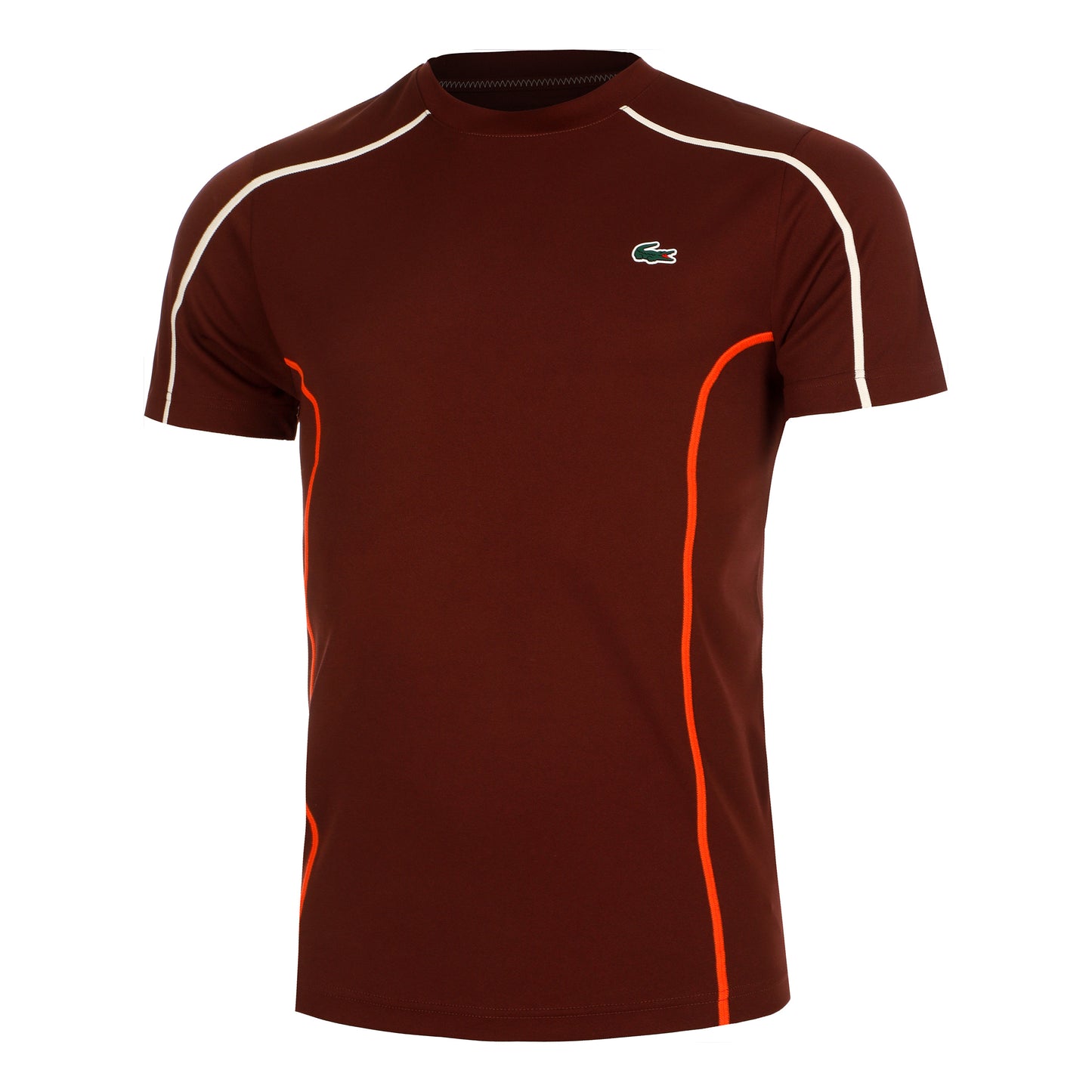 Lacoste T-Shirt Maglietta Uomini - rosso scuro,