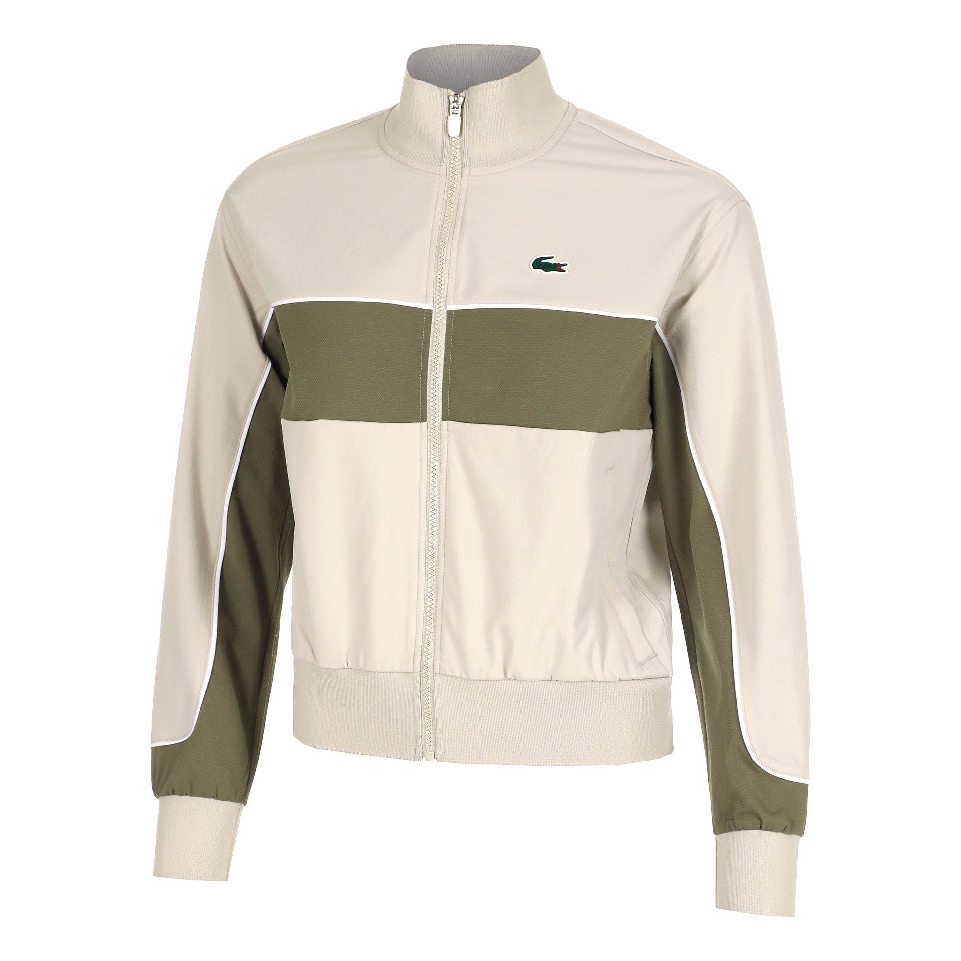 Lacoste Giacca da allenamento Donna - beige, oliva