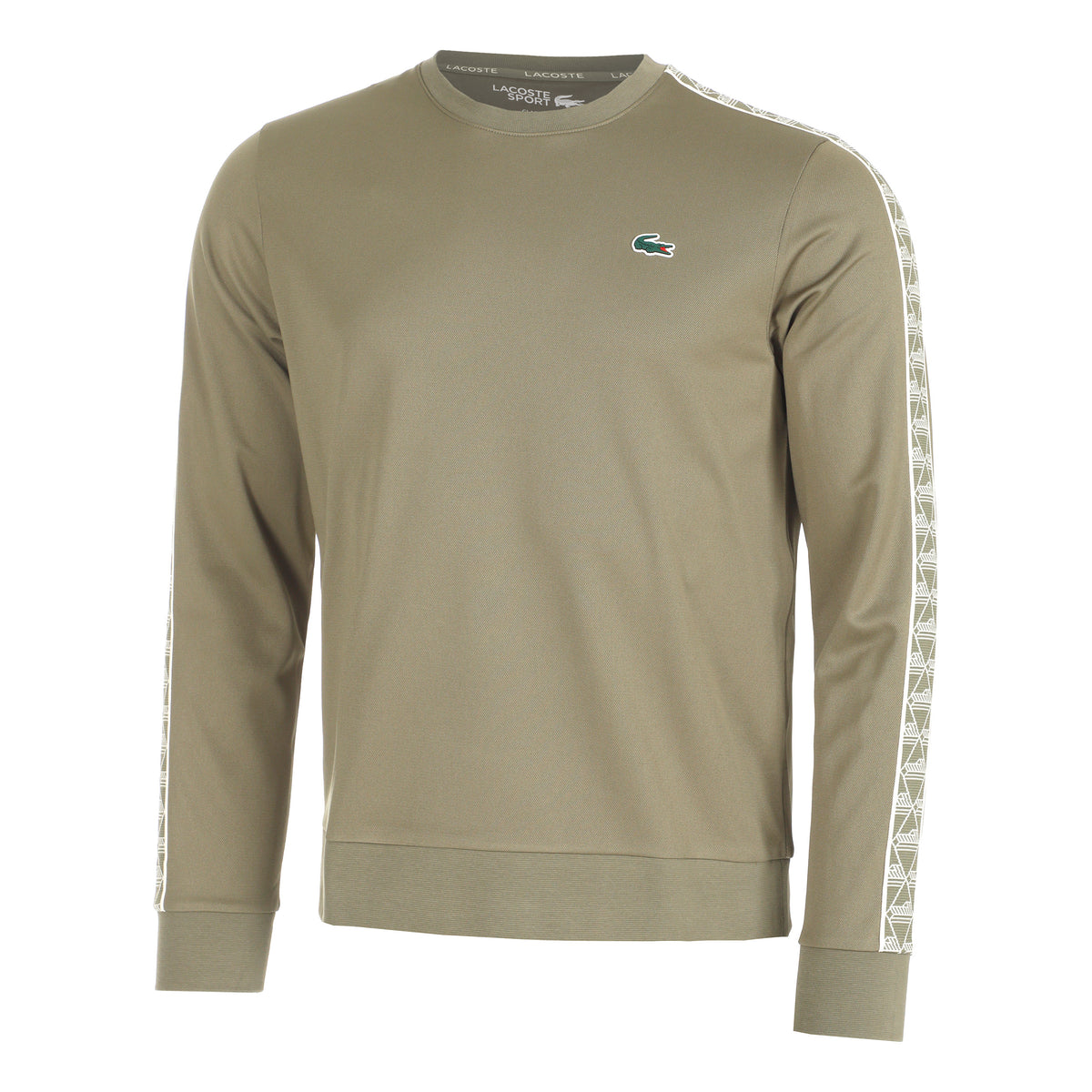 Lacoste Technical Capsule Sweat-shirt Hommes - kaki,