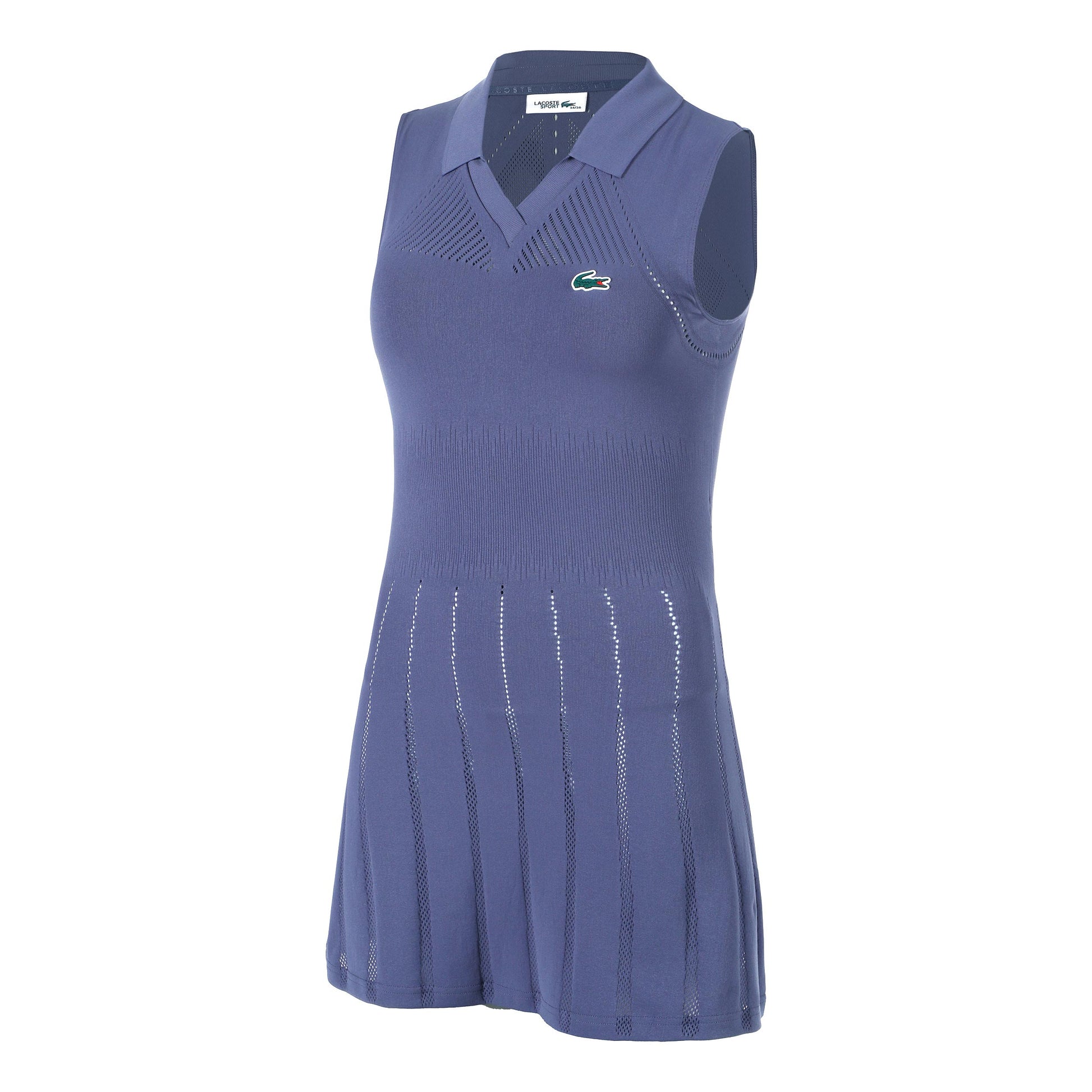 Lacoste Kleid Damen - dunkelblau, hellblau