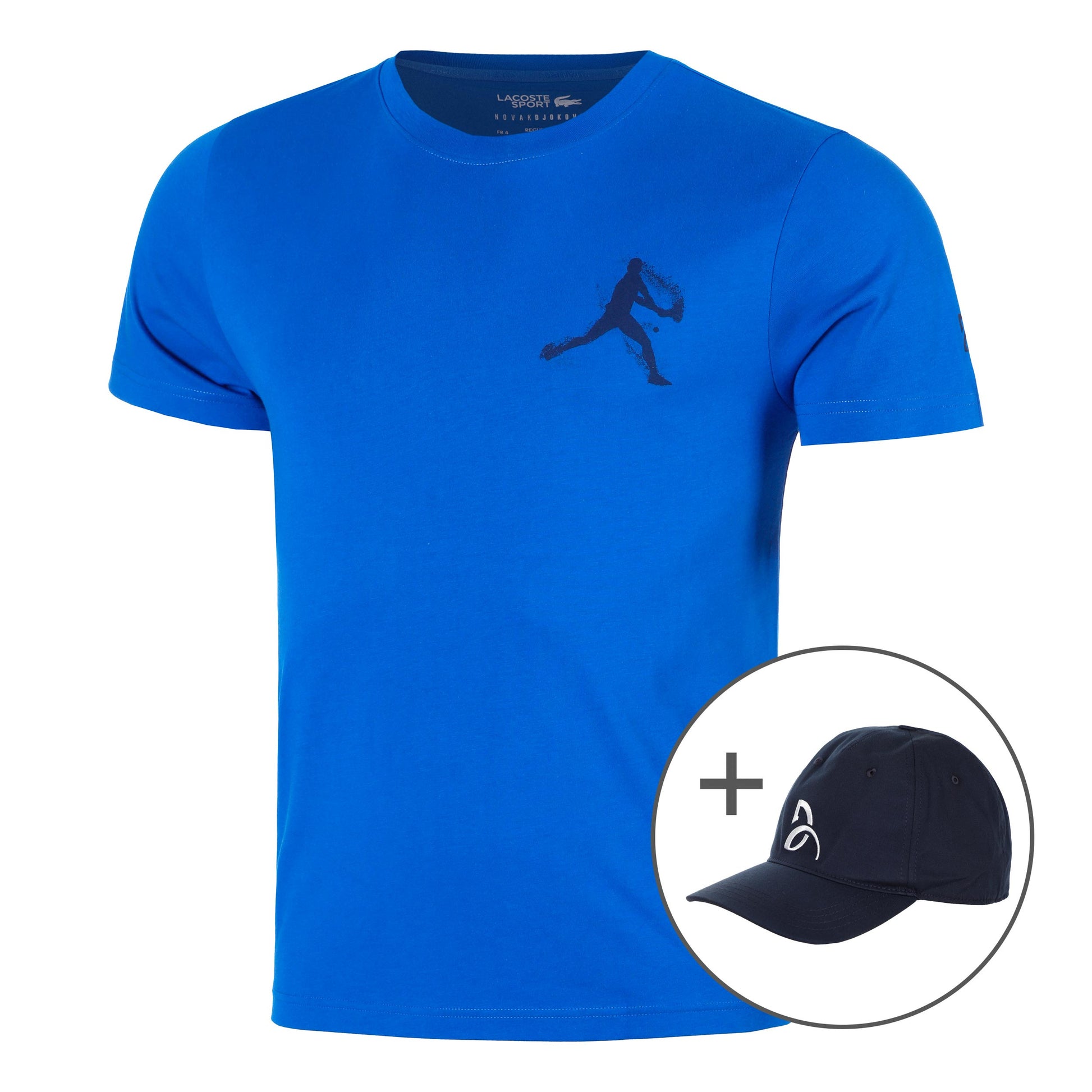 Lacoste T-shirt & Cap Hommes - bleu, bleu foncé