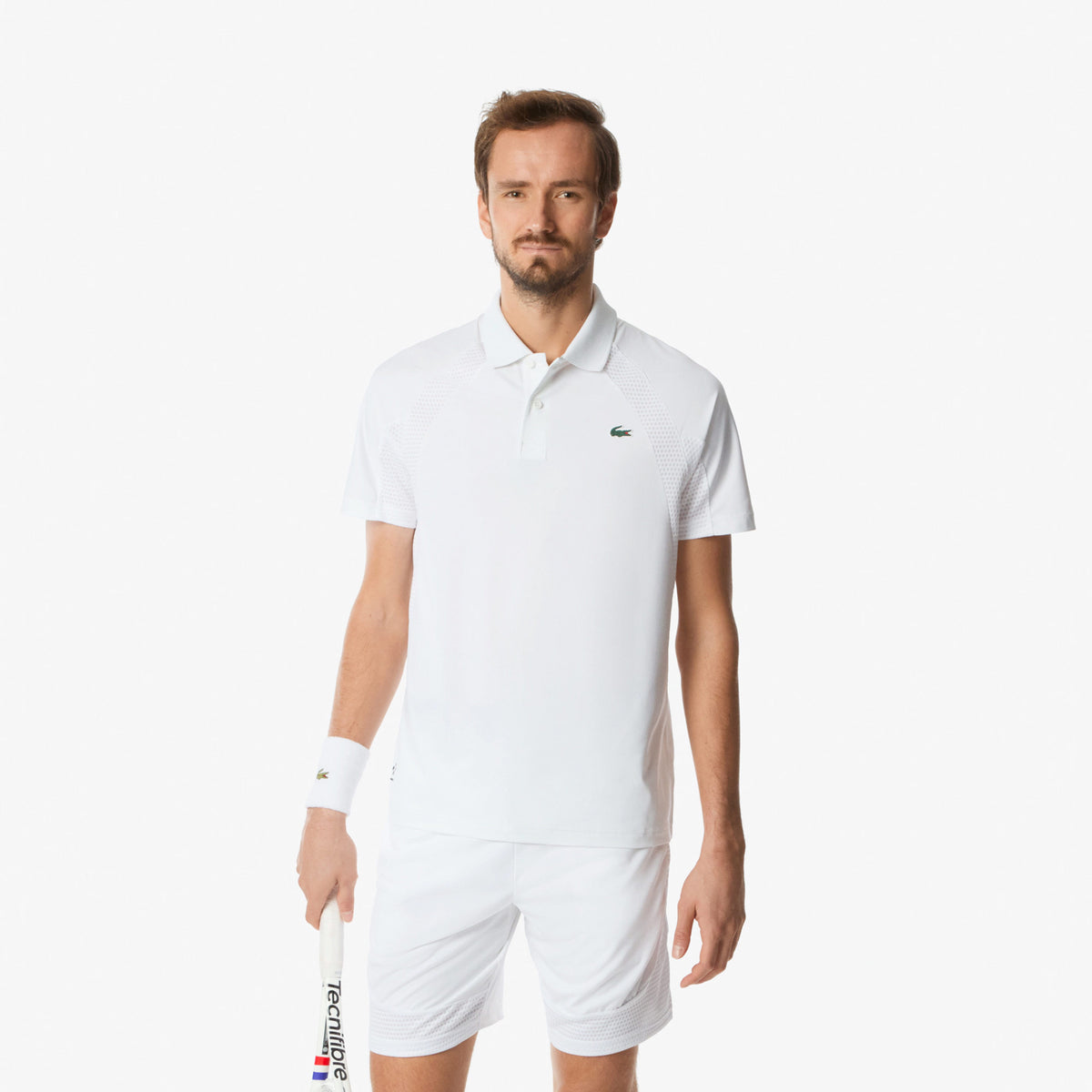 Lacoste Polo Herren-Weiß