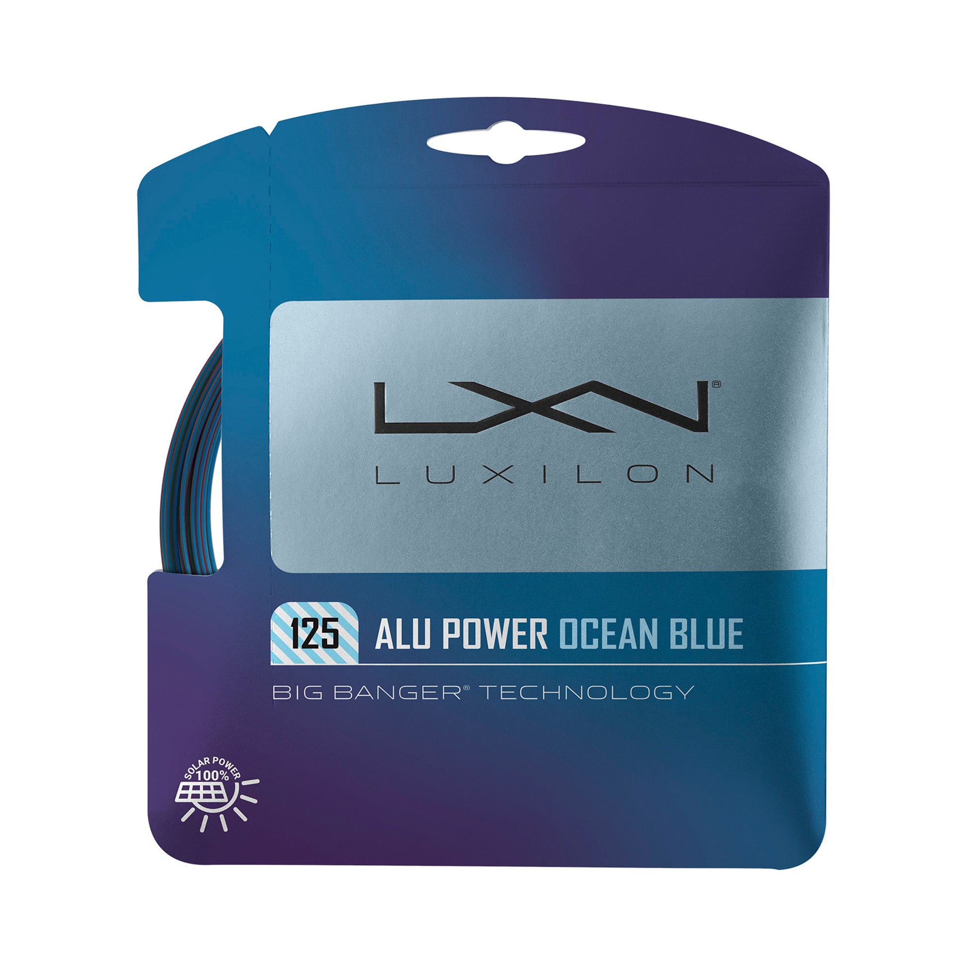 Luxilon Alu Power Ocean Blue Set Di Corde 12,2m-Blu