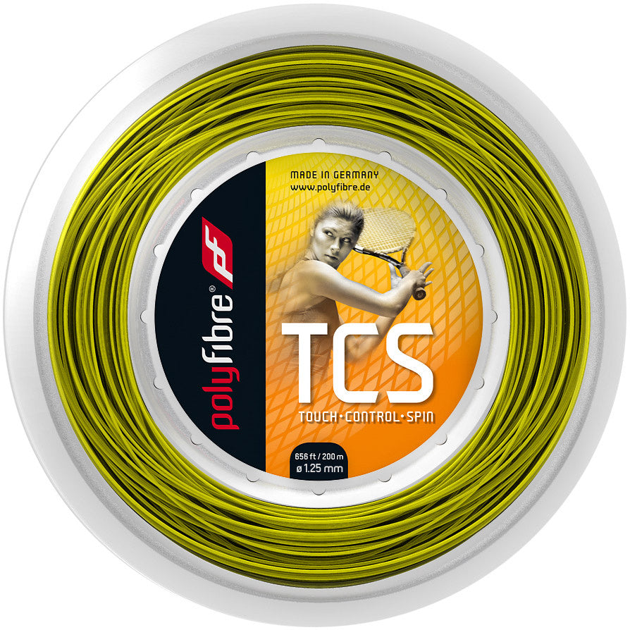 Polyfibre TCS Saitenrolle 200m-Gelb