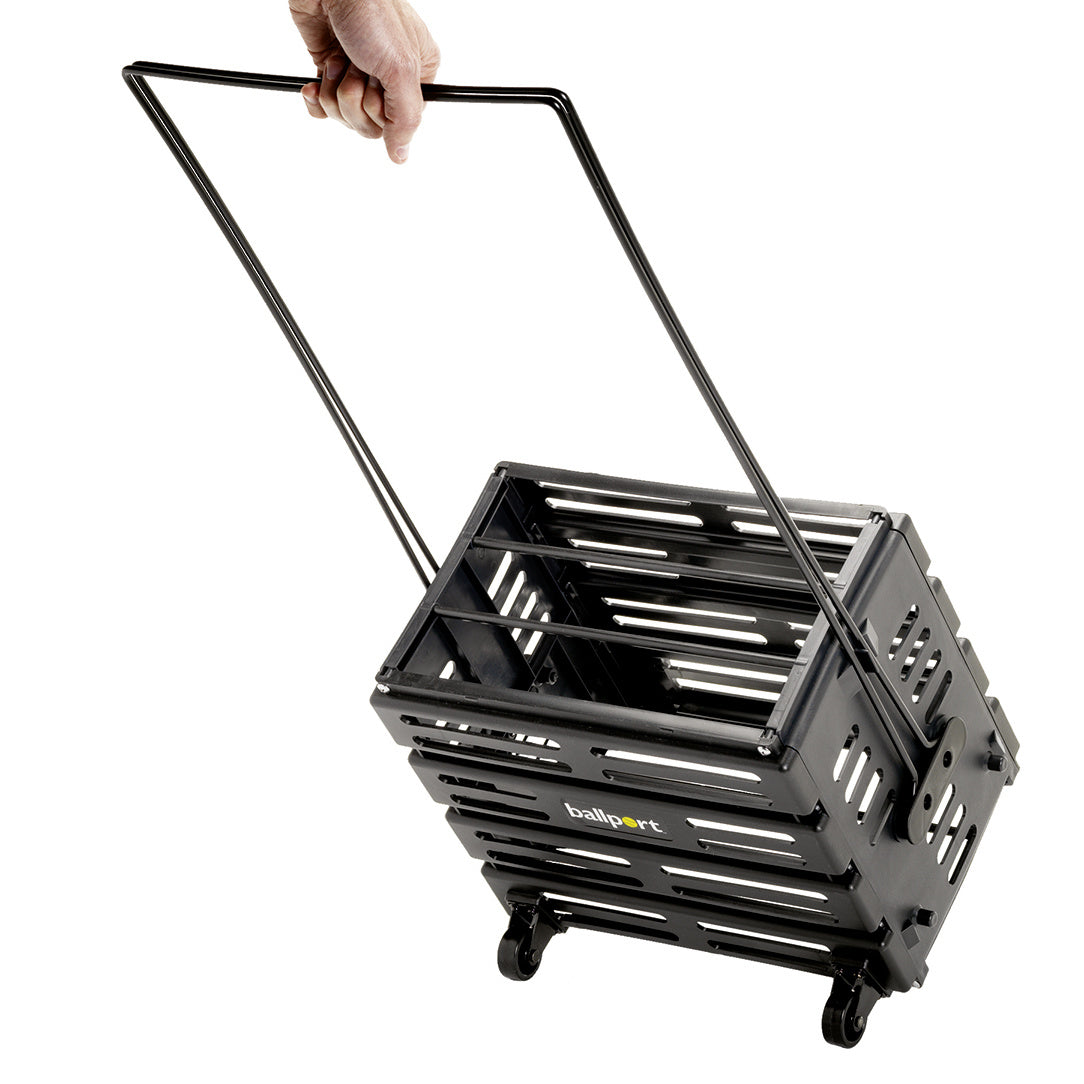 Tourna Ballport Deluxe wheels 80er Ballkorb