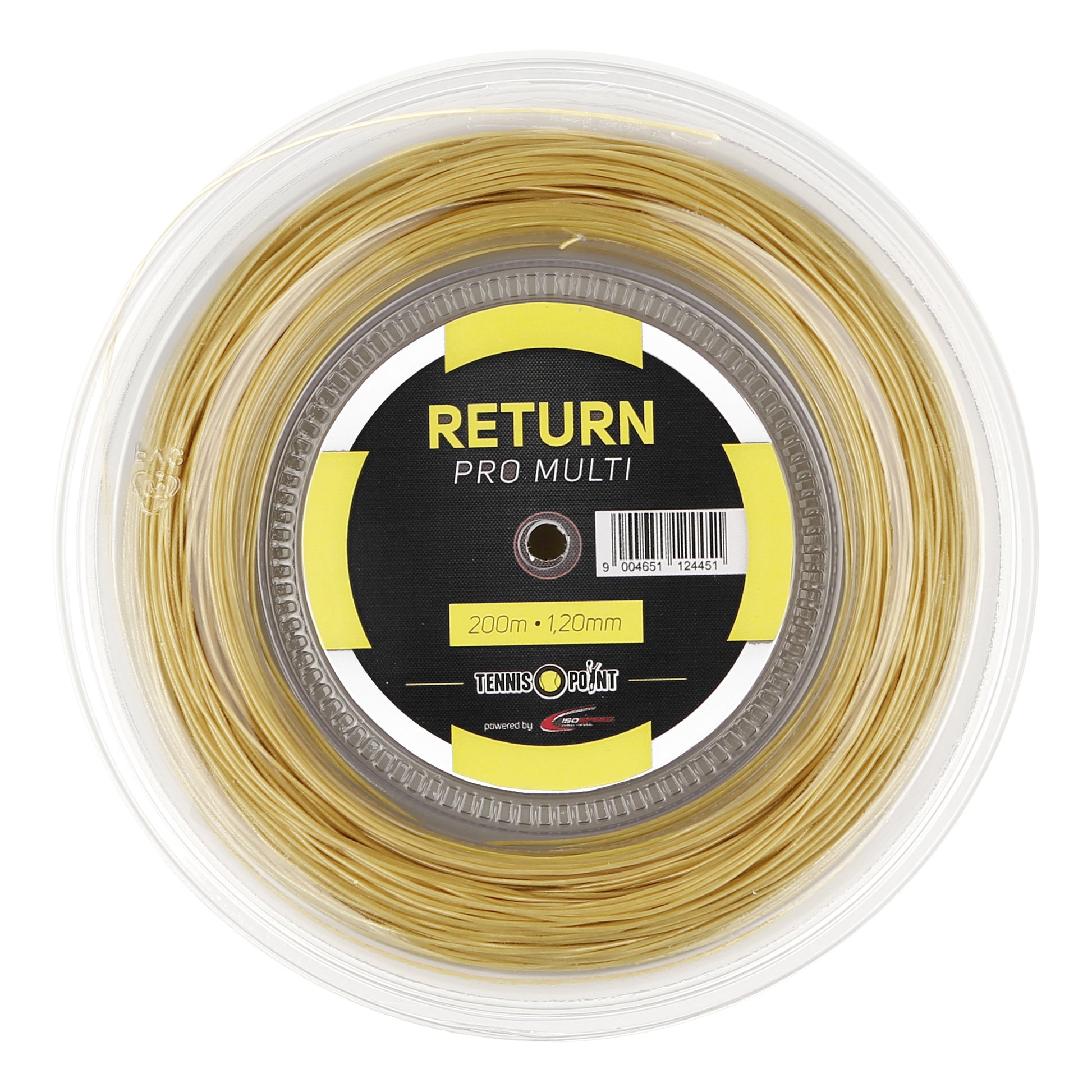 Tennis-Point Return Pro Multi Saitenrolle 200m - nude