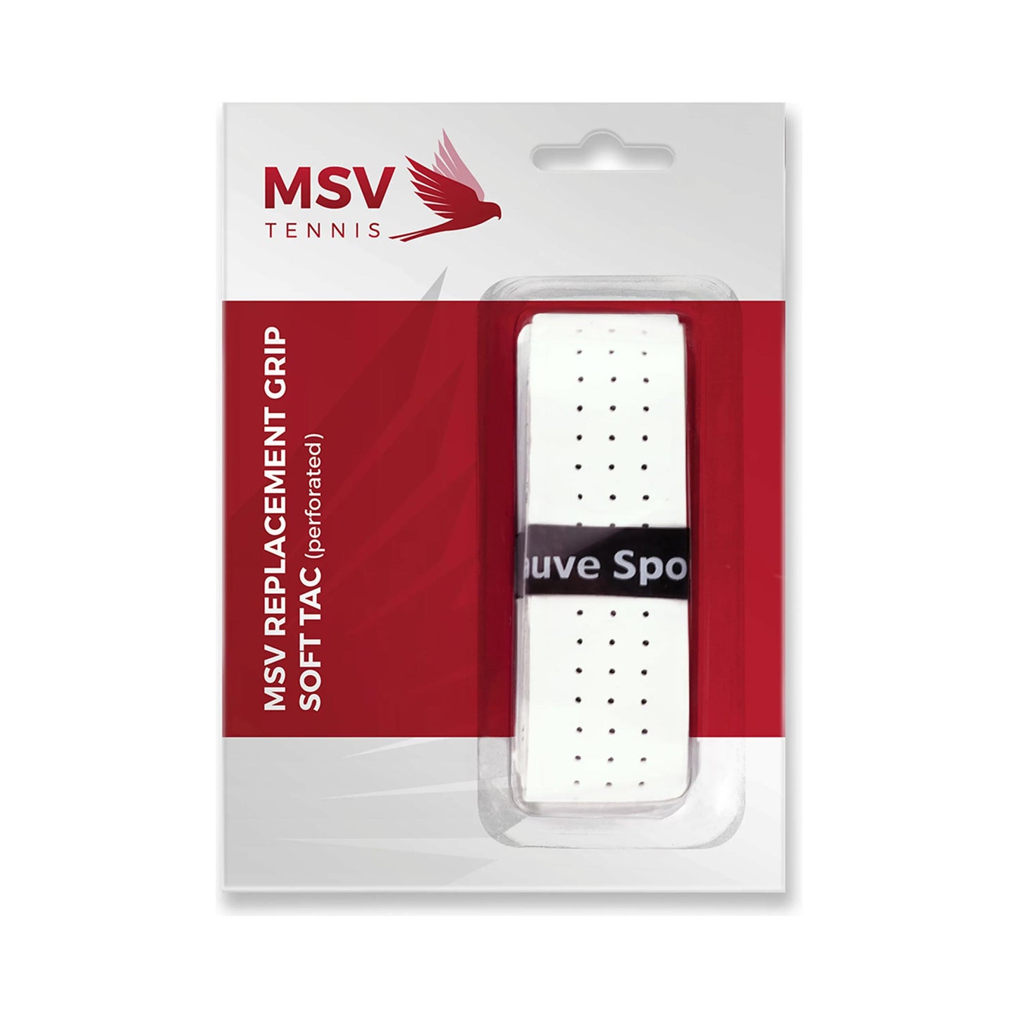 MSV Basic Grip Soft-Tac perforated 1er Pack - weiß