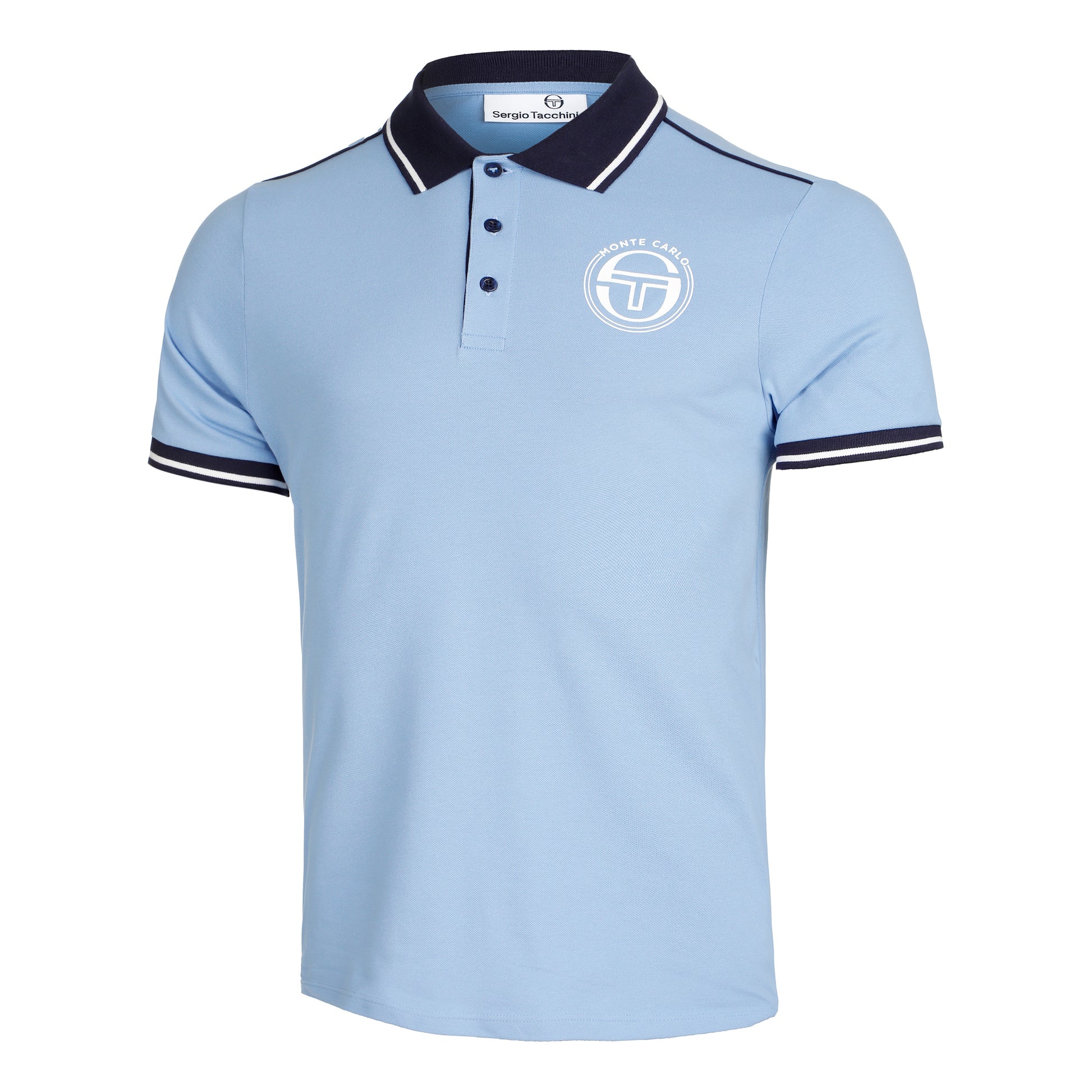 Sergio Tacchini Ranking Staff Polo Uomini - blu, blu scuro