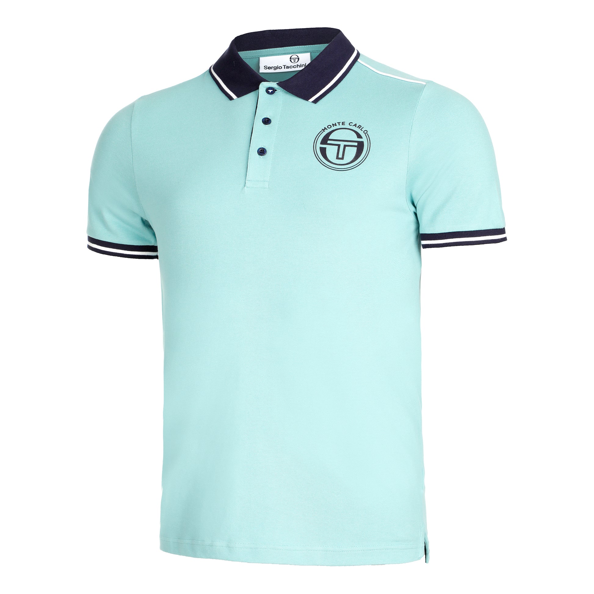 Sergio Tacchini Ranking Staff Polo Uomini - blu chiaro, blu scuro