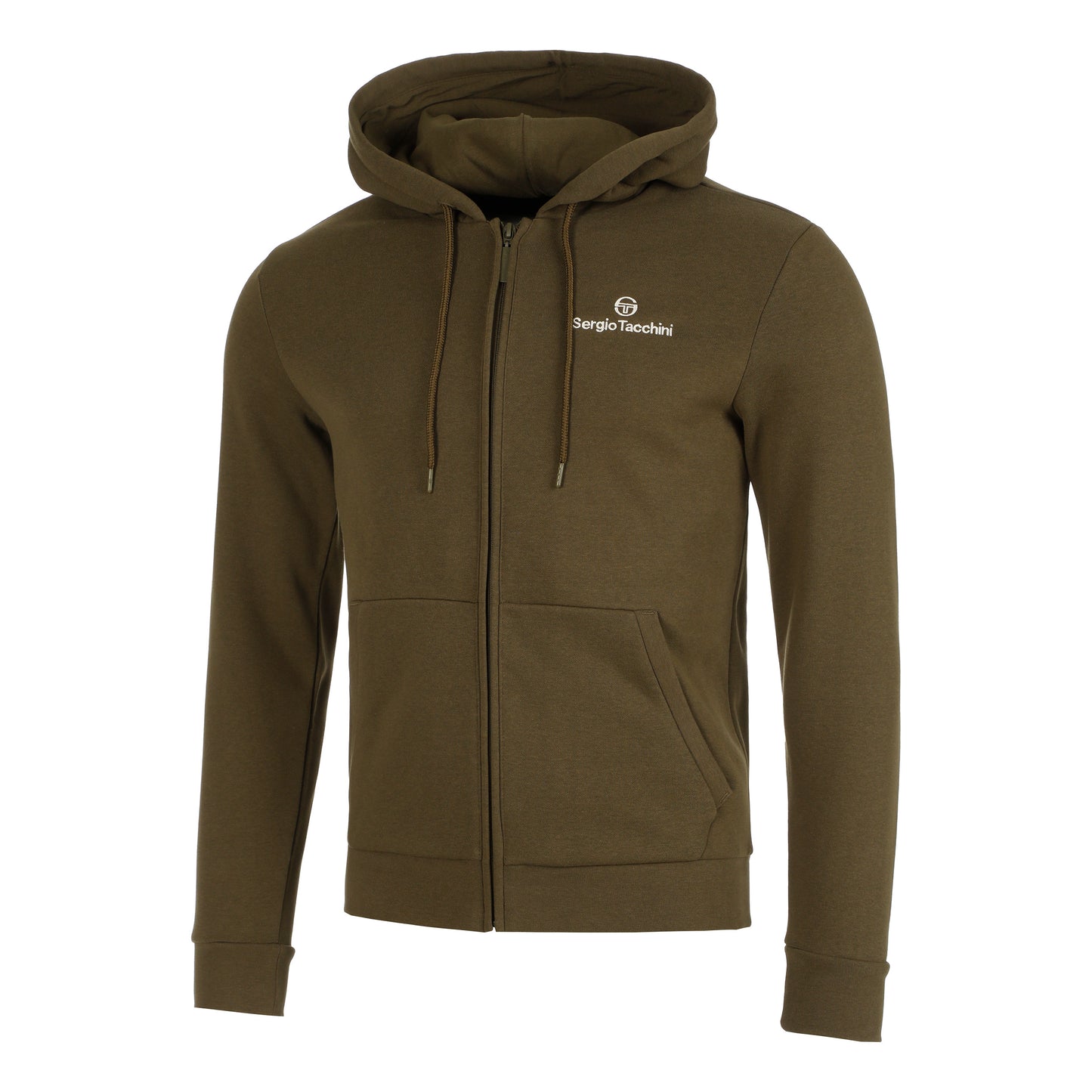 Sergio Tacchini Cipresso Gilet en coton Hommes - vert olive,