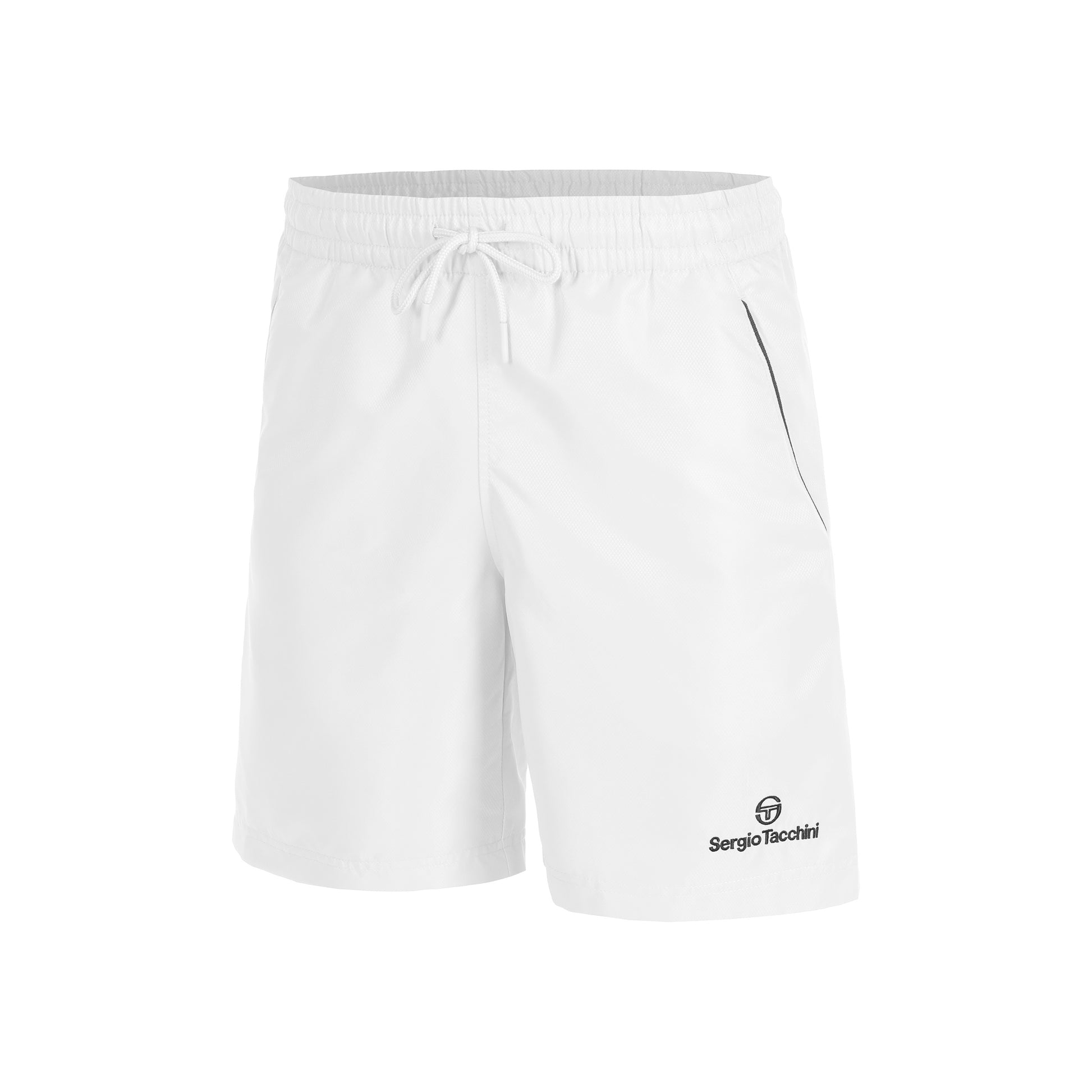 Sergio Tacchini Rob 024 PL Pantaloncini Uomini - bianco, nero