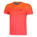 Allover Printed T-shirt Hommes - orange, rouge