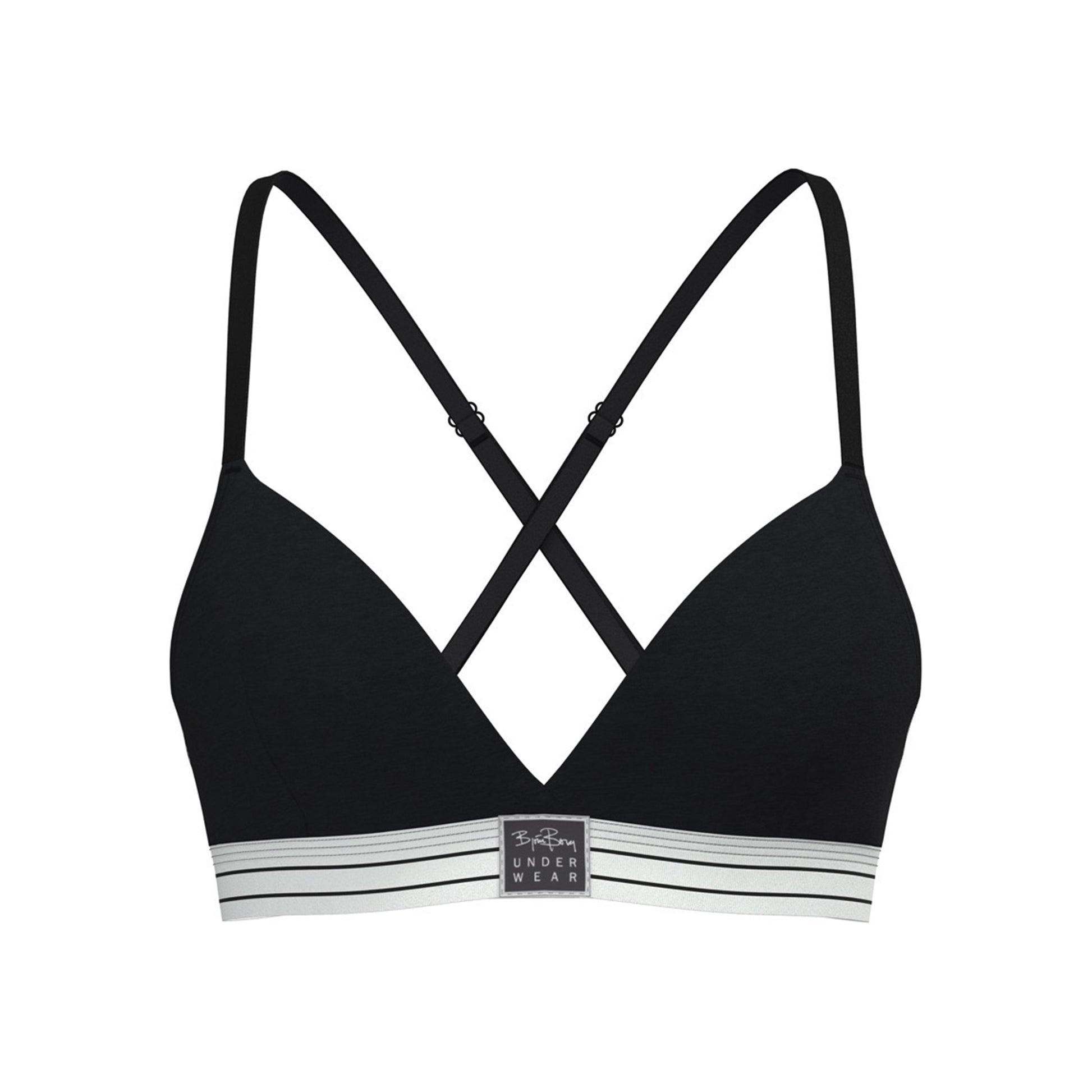 Björn Borg Core Original Triangle Reggiseni sportivi Donna - nero,