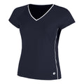 Ace V-Neck Maglietta Donna - blu scuro