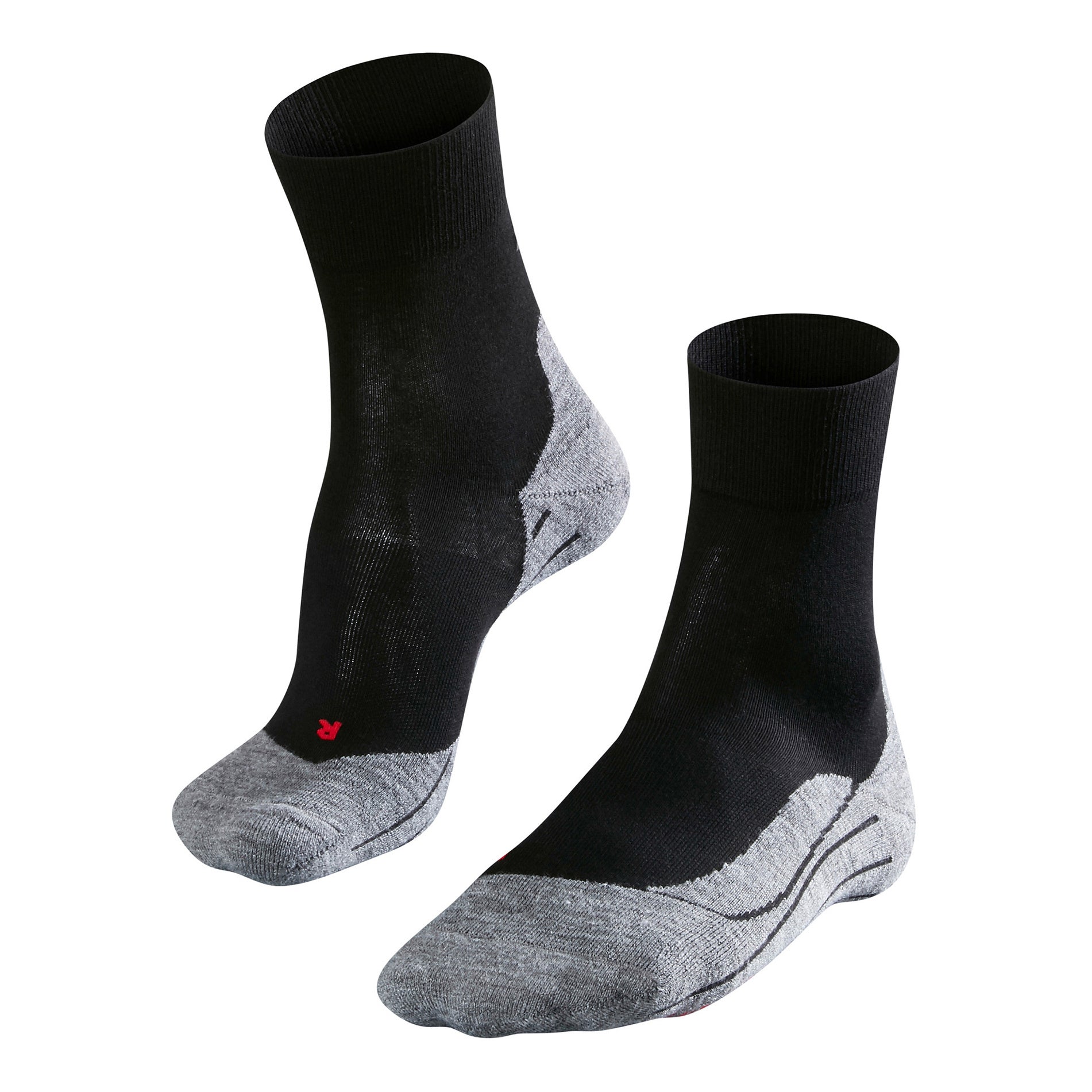 Falke RU4 Endurance Calze da corsa Donna - nero, grigio