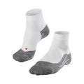 RU4 Endurance Short Chaussettes de running Hommes - blanc, gris