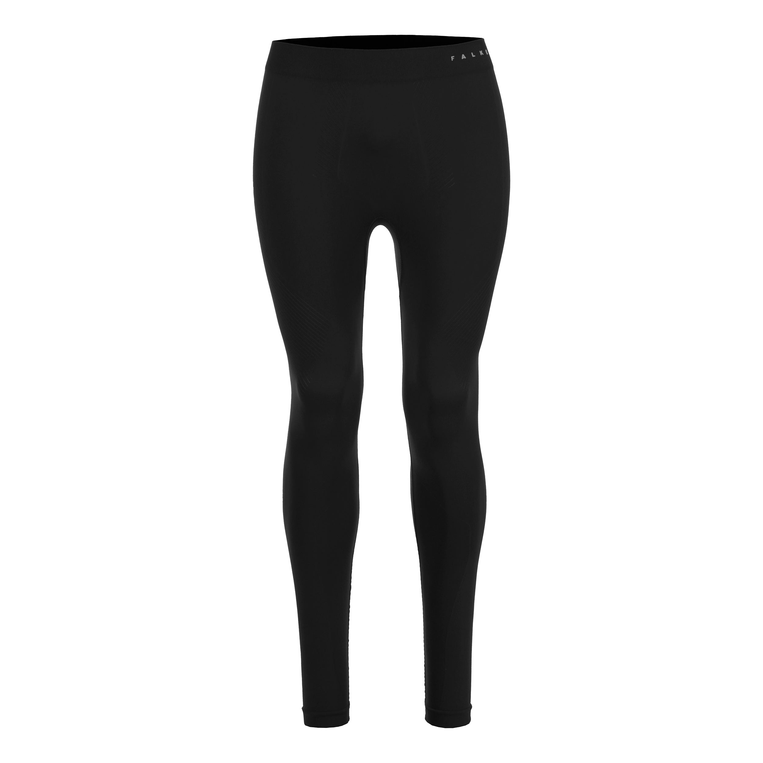 Falke Warm Long  Collant tight Hommes - noir
