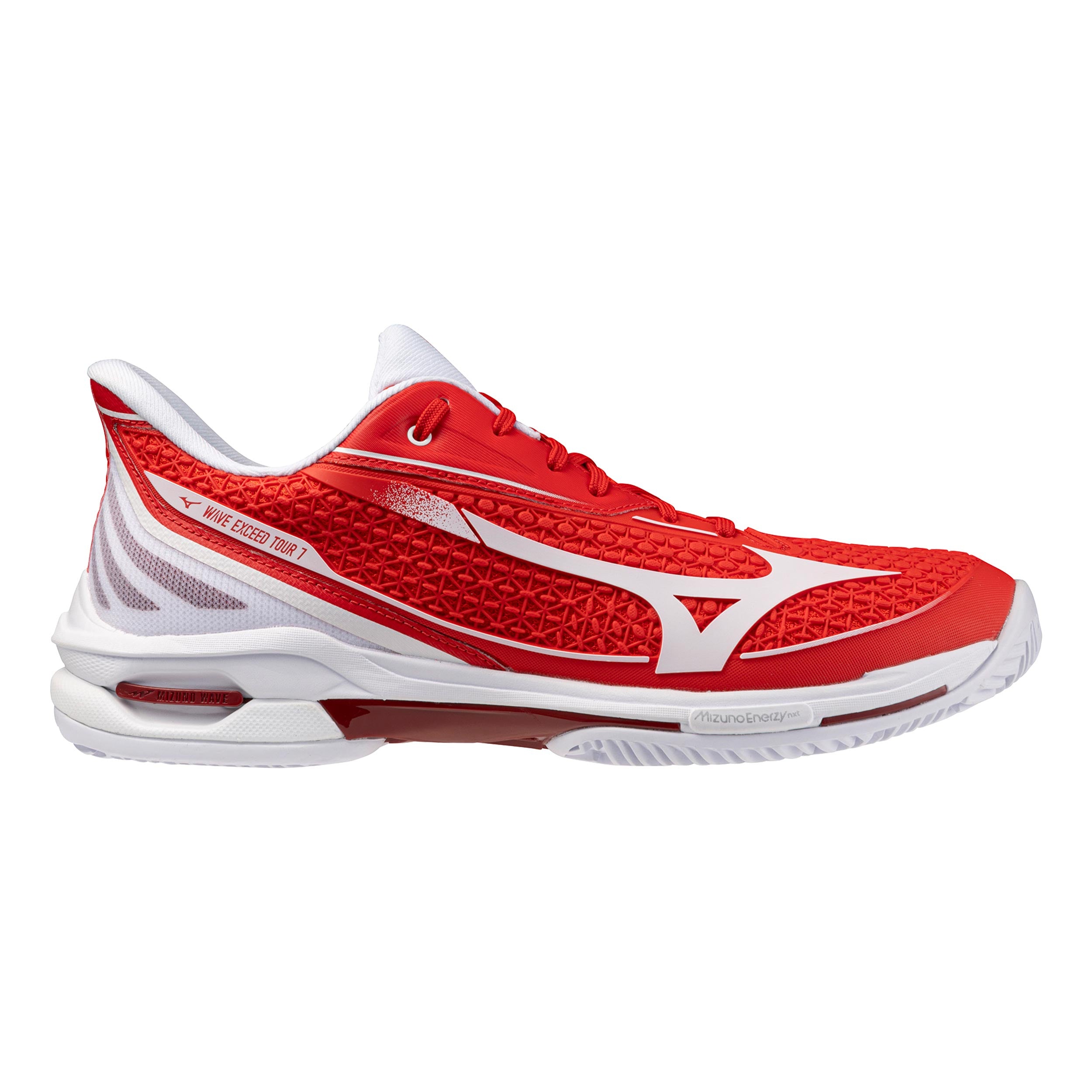 Wave Exceed Tour 7 Sandplatzschuh Herren - rot, weiß | Tennis-Point