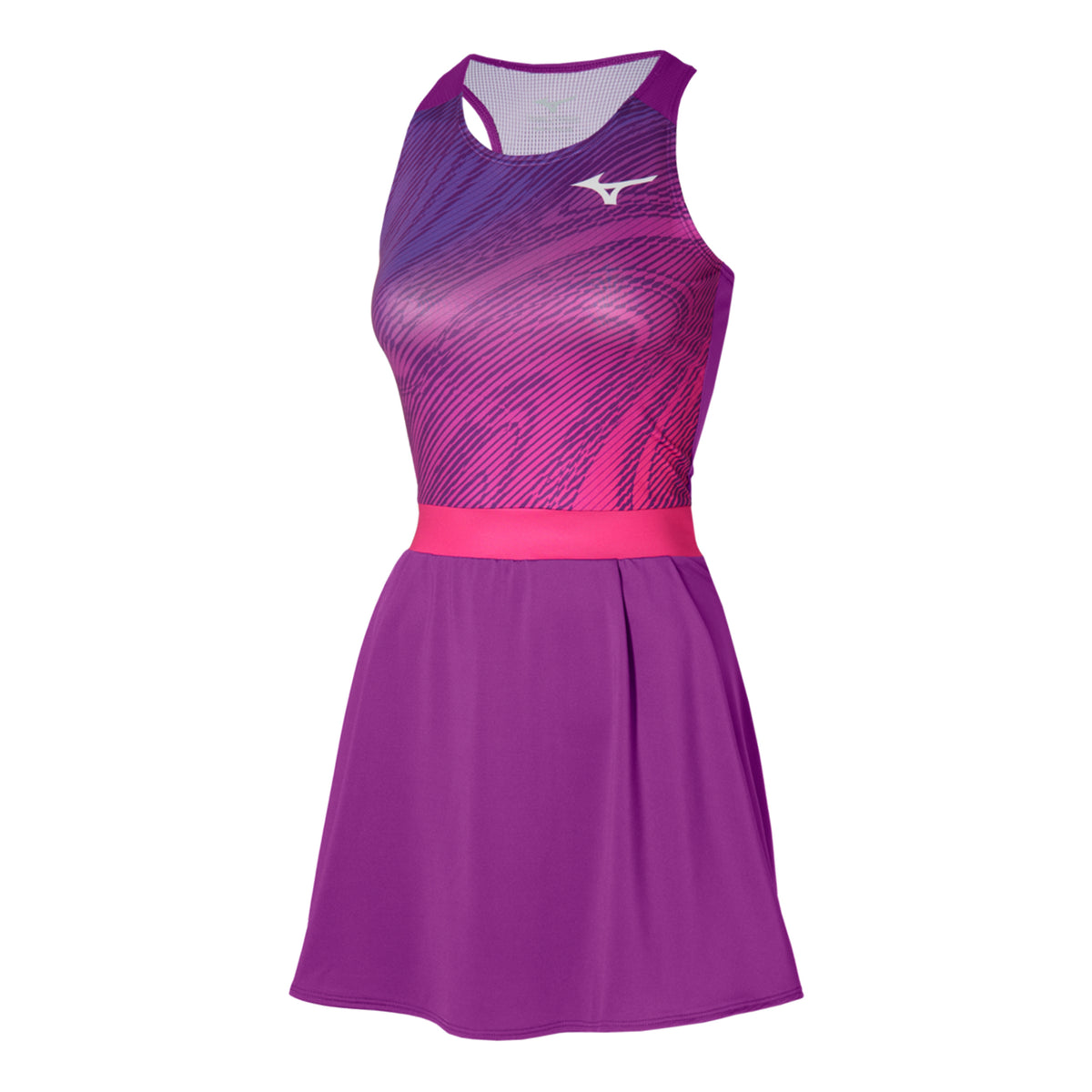 Mizuno Charge Printed Robe Femmes - violet,
