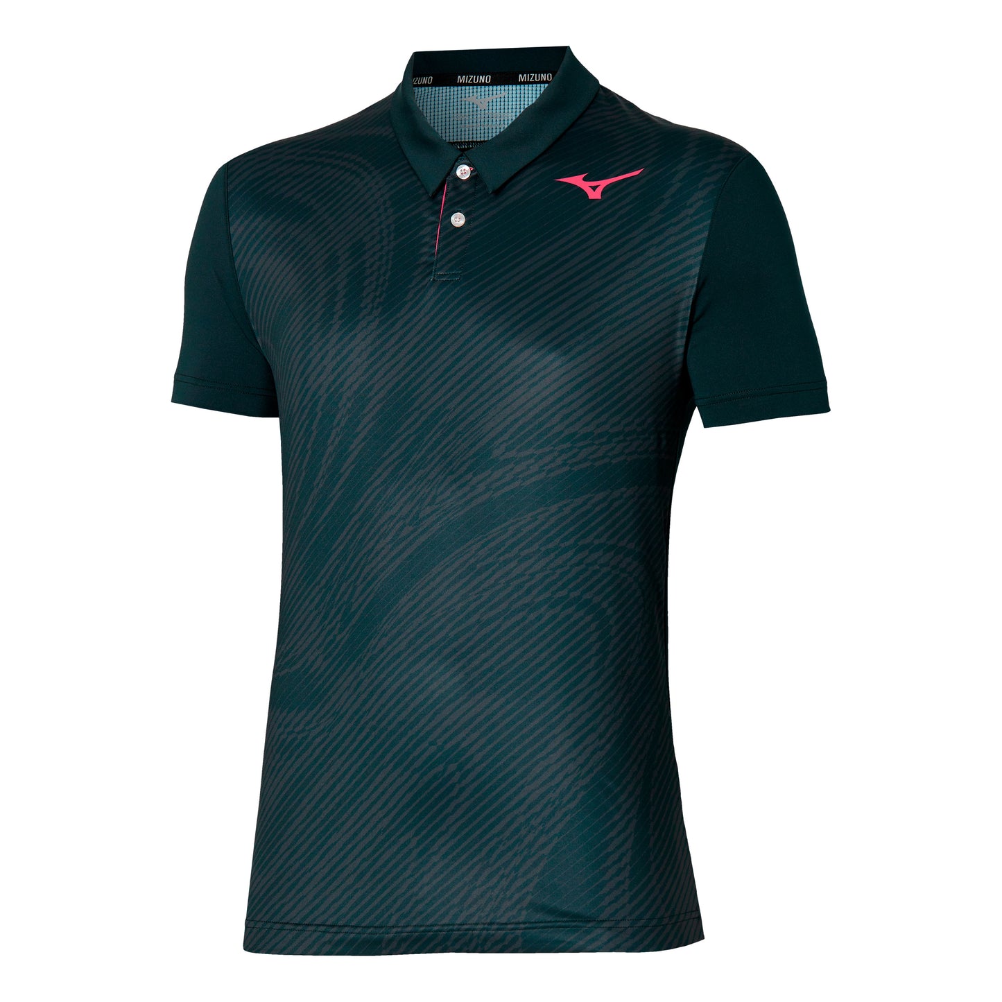 Mizuno Charge Shadow Polo Uomini - nero,