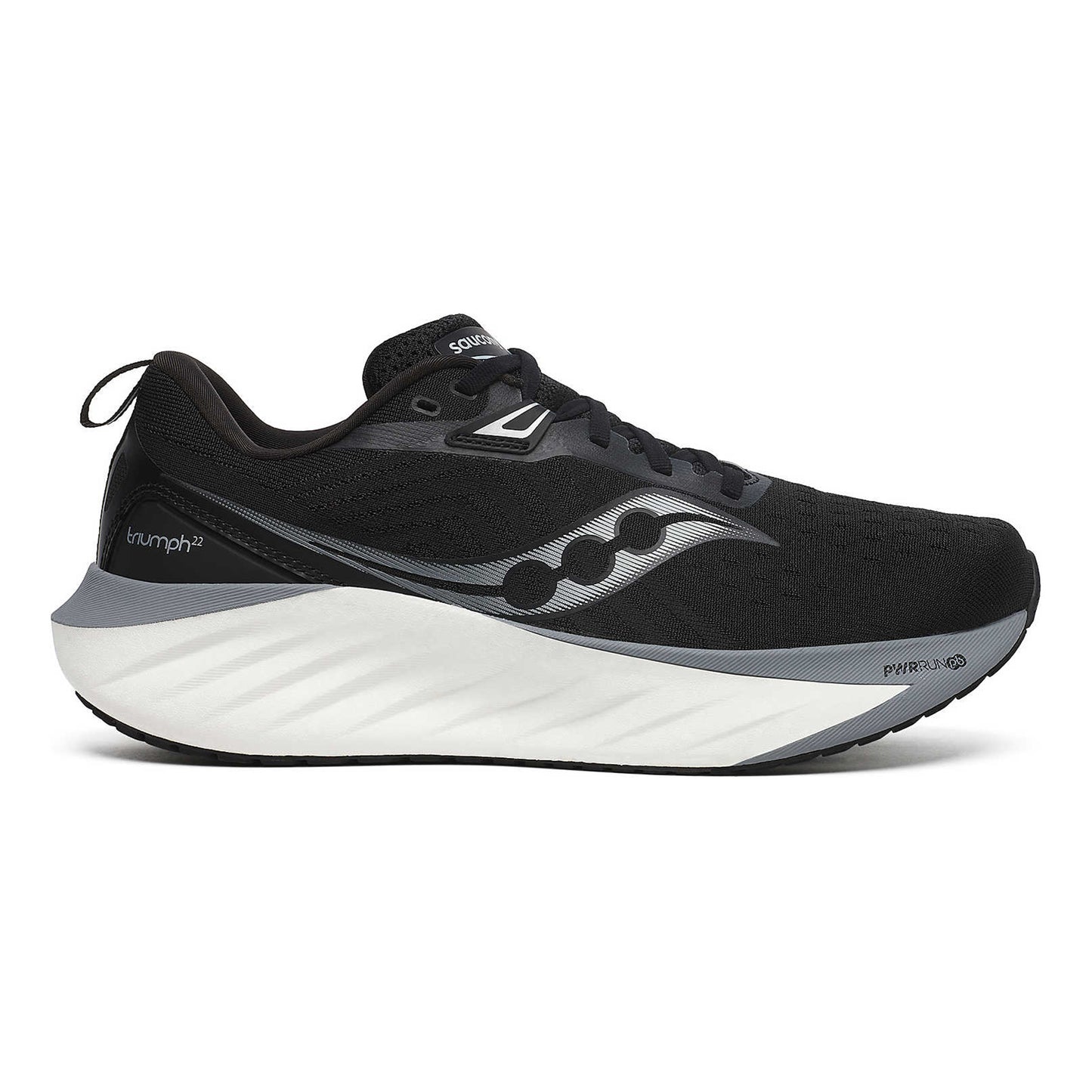 Saucony Triumph 22 Scarpe neutrali Uomini - nero, bianco