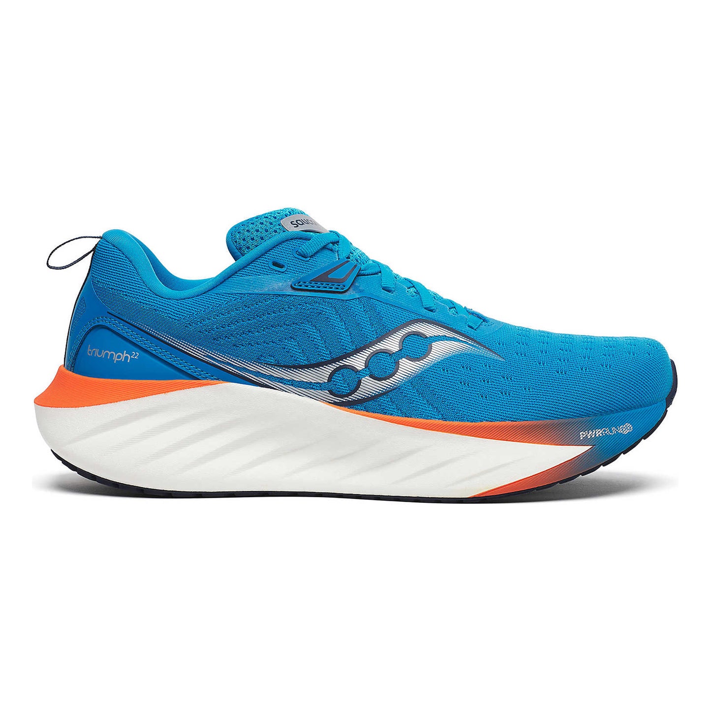 Saucony Triumph 22 Scarpe neutrali Uomini - blu, arancione