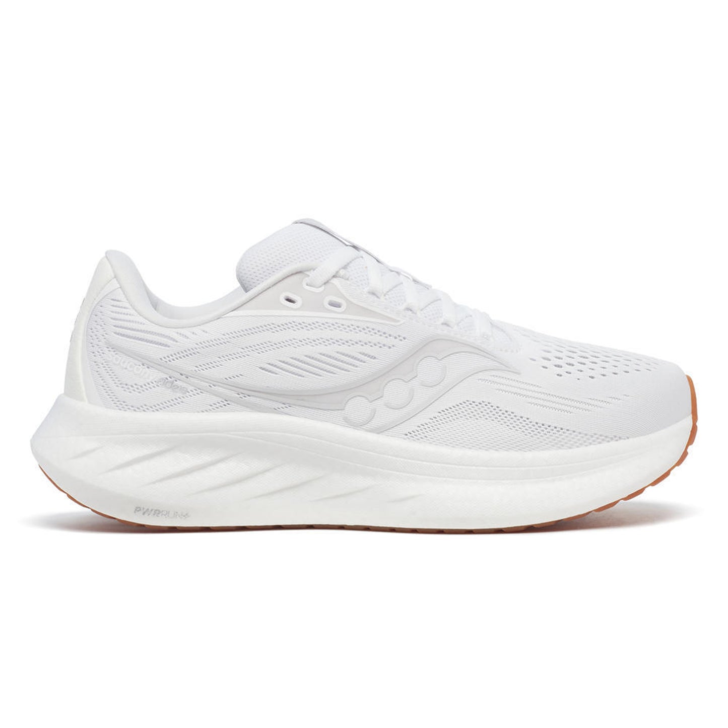 Saucony Ride 18 Chaussure de running sans stabilisateurs Femmes - blanc, gris clair