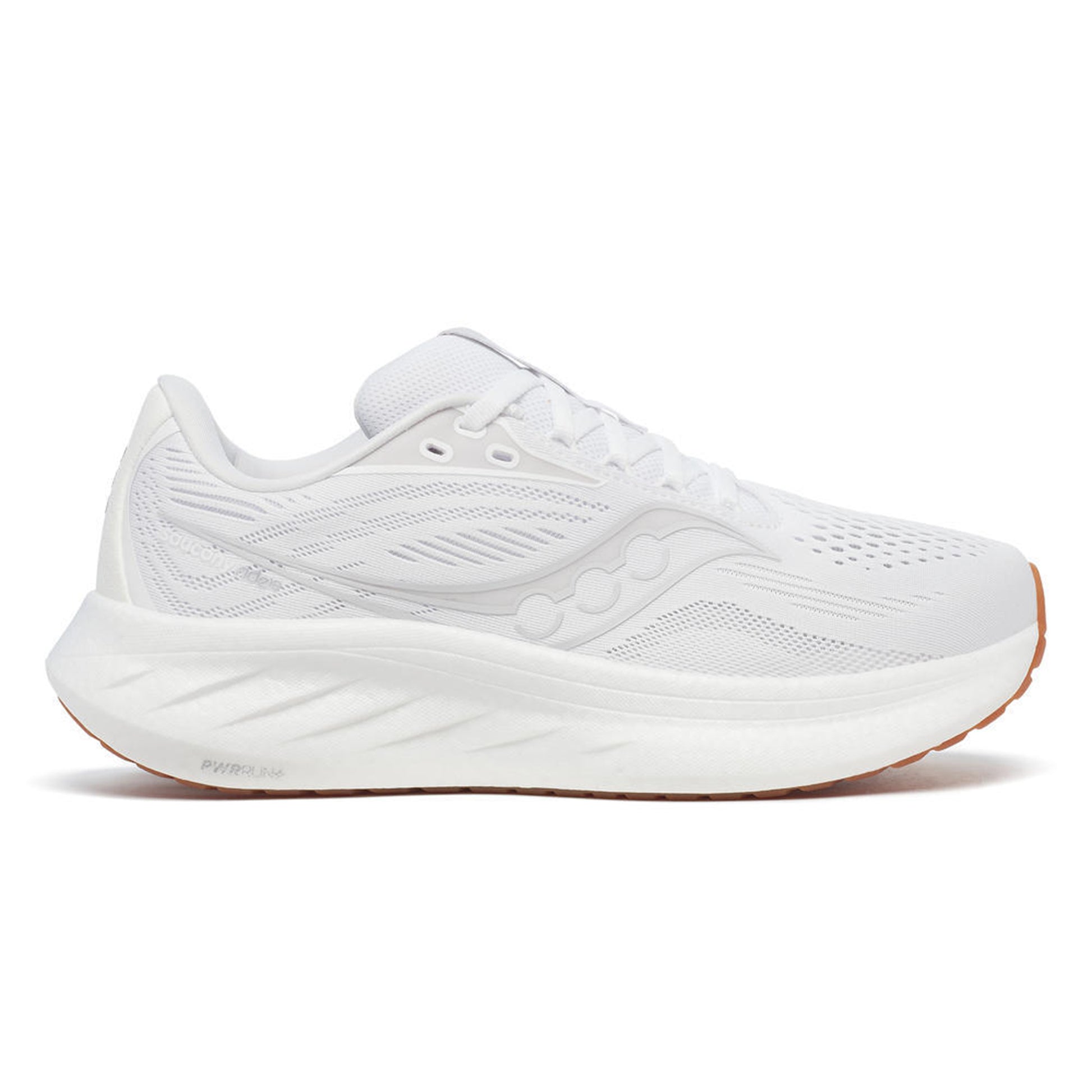 Saucony Ride 18 Chaussure de running sans stabilisateurs Femmes - blanc, gris clair
