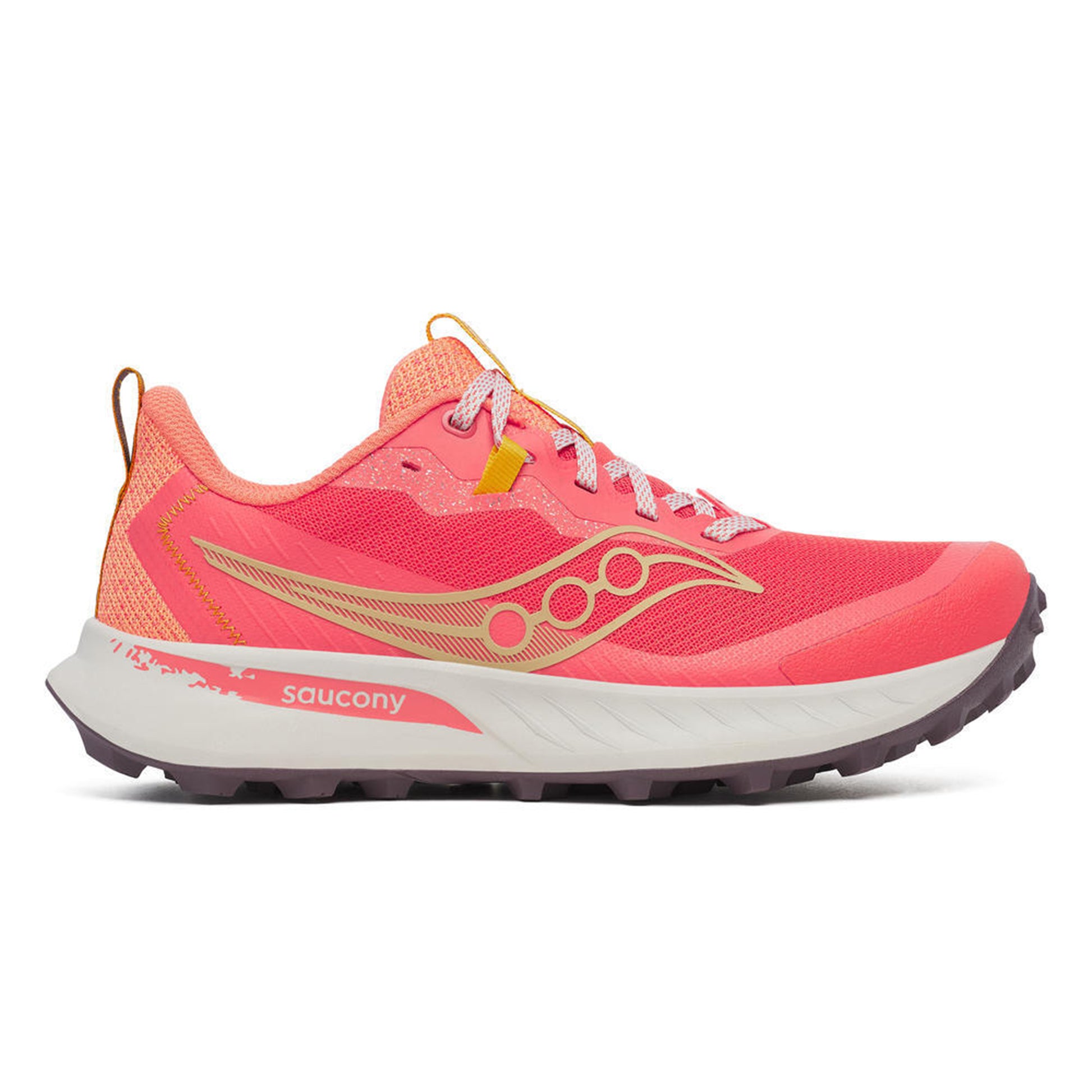 Saucony Peregrine 15 Chaussure Trail Femmes-Corail,Orange