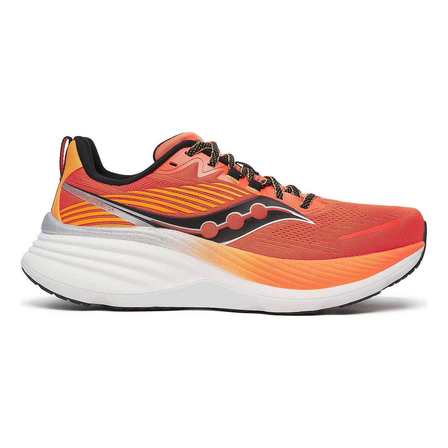 Saucony Hurricane 24 Scarpa stabile Uomini - rosso, arancione