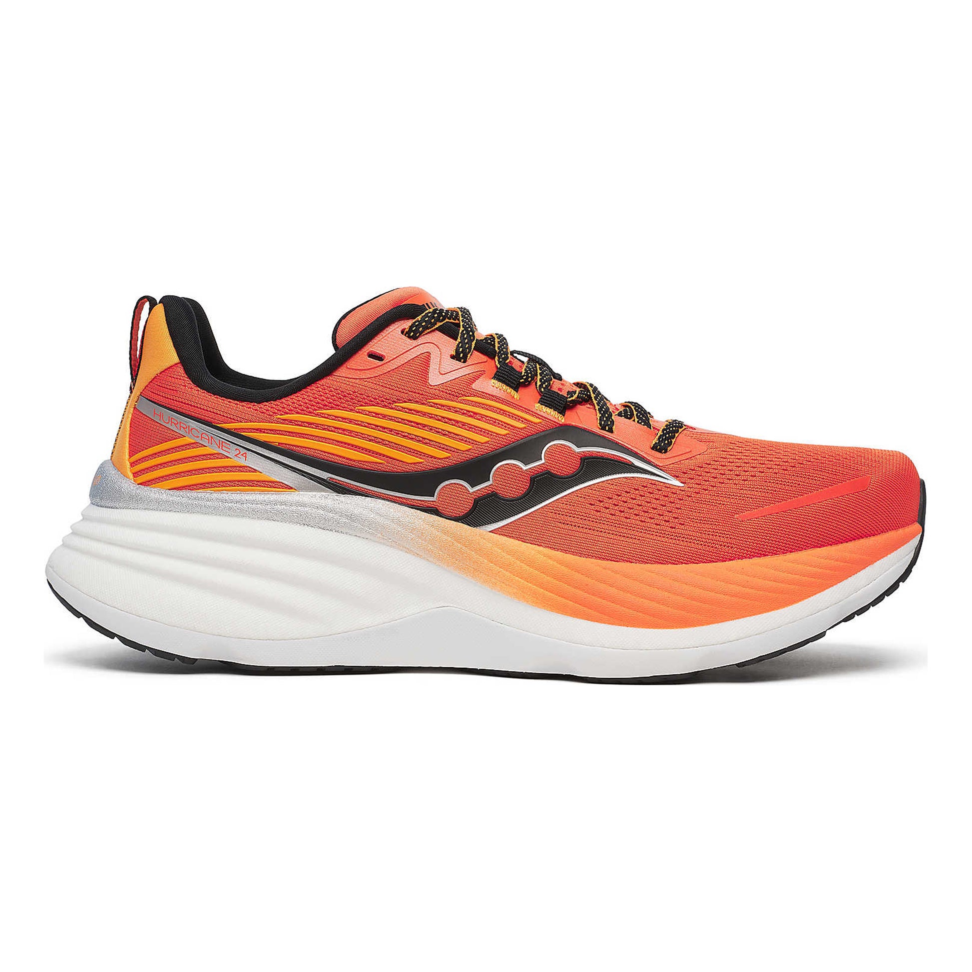 Saucony Hurricane 24 Scarpa stabile Uomini - rosso, arancione