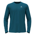 Zeroweight Chill-Tec Crew Neck Manica lunga Uomini - blu,