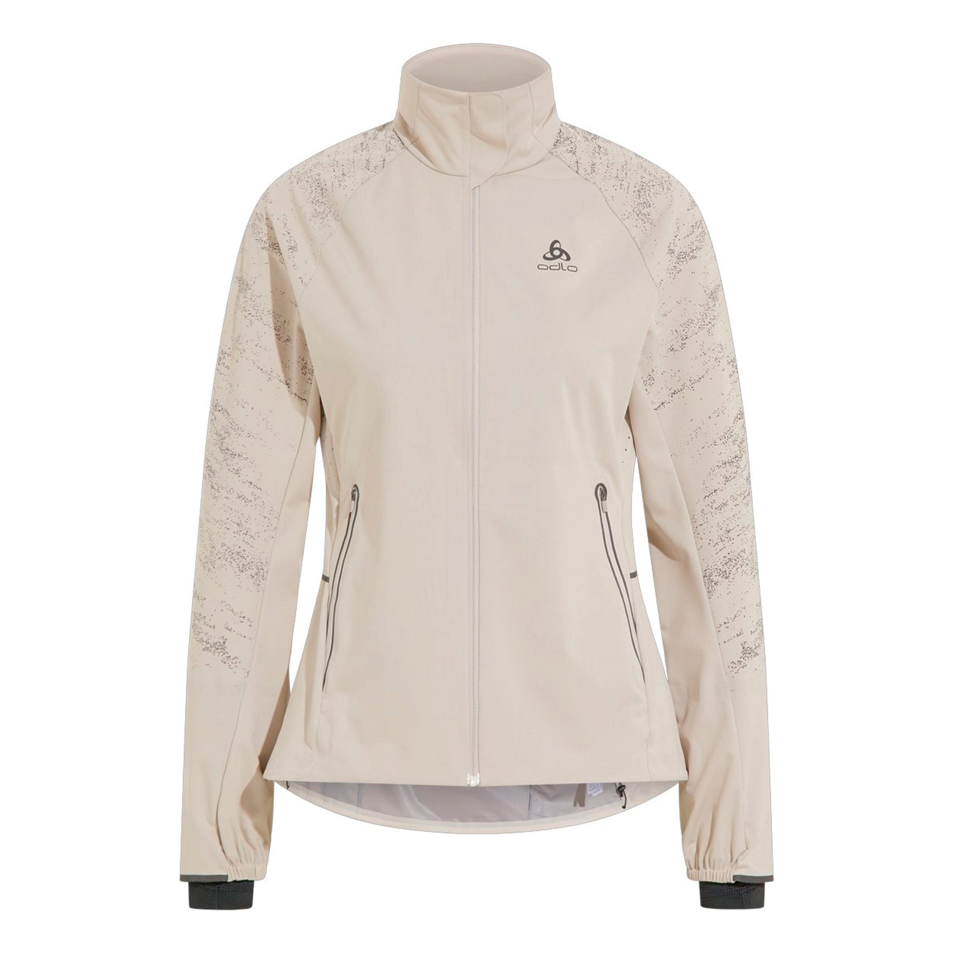 Odlo Zeroweight Pro Warm Reflect Laufjacke Damen - hellgrau,