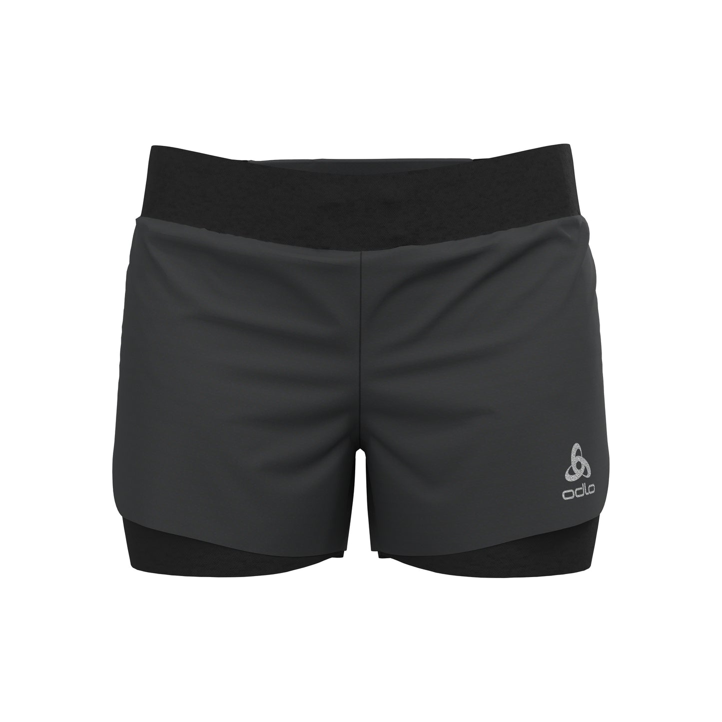 Odlo Zeroweight 3inch 2in1 Short De Running Femmes-Noir