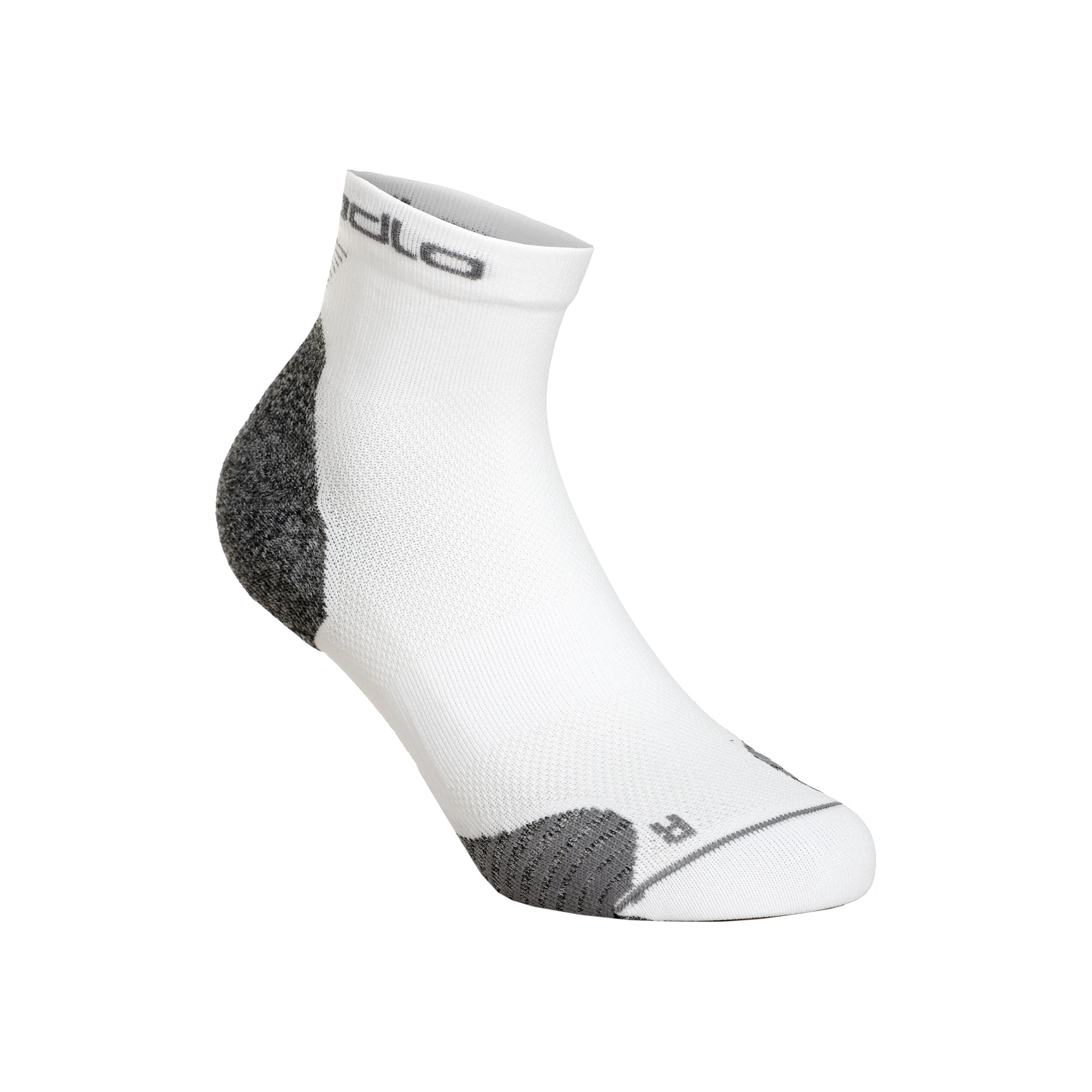 Odlo Ceramicool Run Quarter Laufsocken Unisex - weiß,