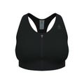 Seamless High Sport Reggiseni Sportivi Donna-Nero