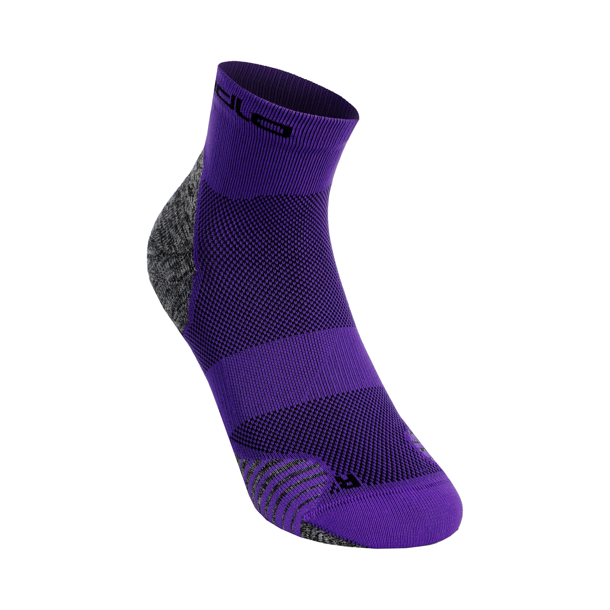 Odlo Ceramicool Run Quarter Chaussettes De Running-Violet