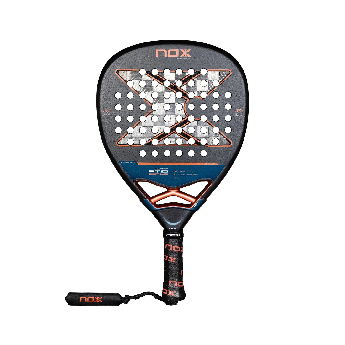 NOX AT10 Genius Attack 18K 2025 Racchette da padel Racchette usate