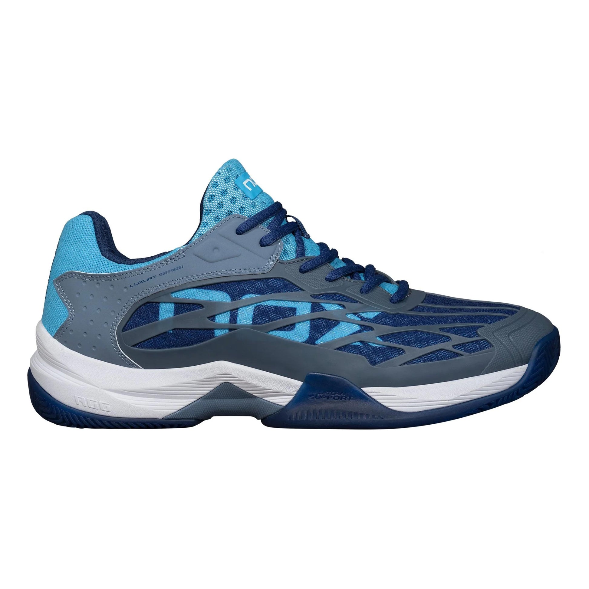 NOX AT10 LUX Scarpa Da Padel-Blu Scuro,Blu Chiaro