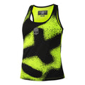 Spray Débardeur tank top Femmes - jaune, noir