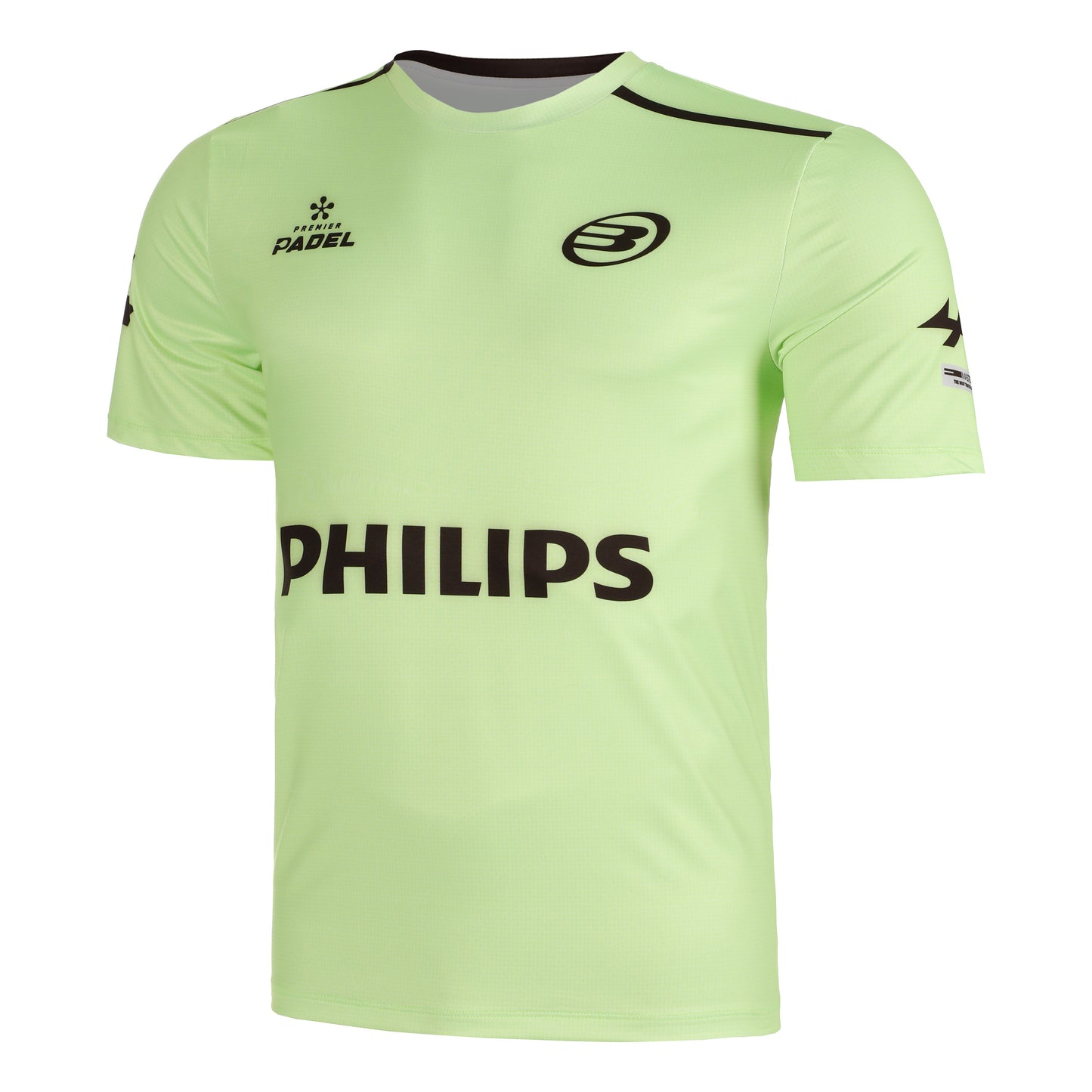 Bullpadel Acilo-Di Nenno Maglietta Uomini-Giallo Neon