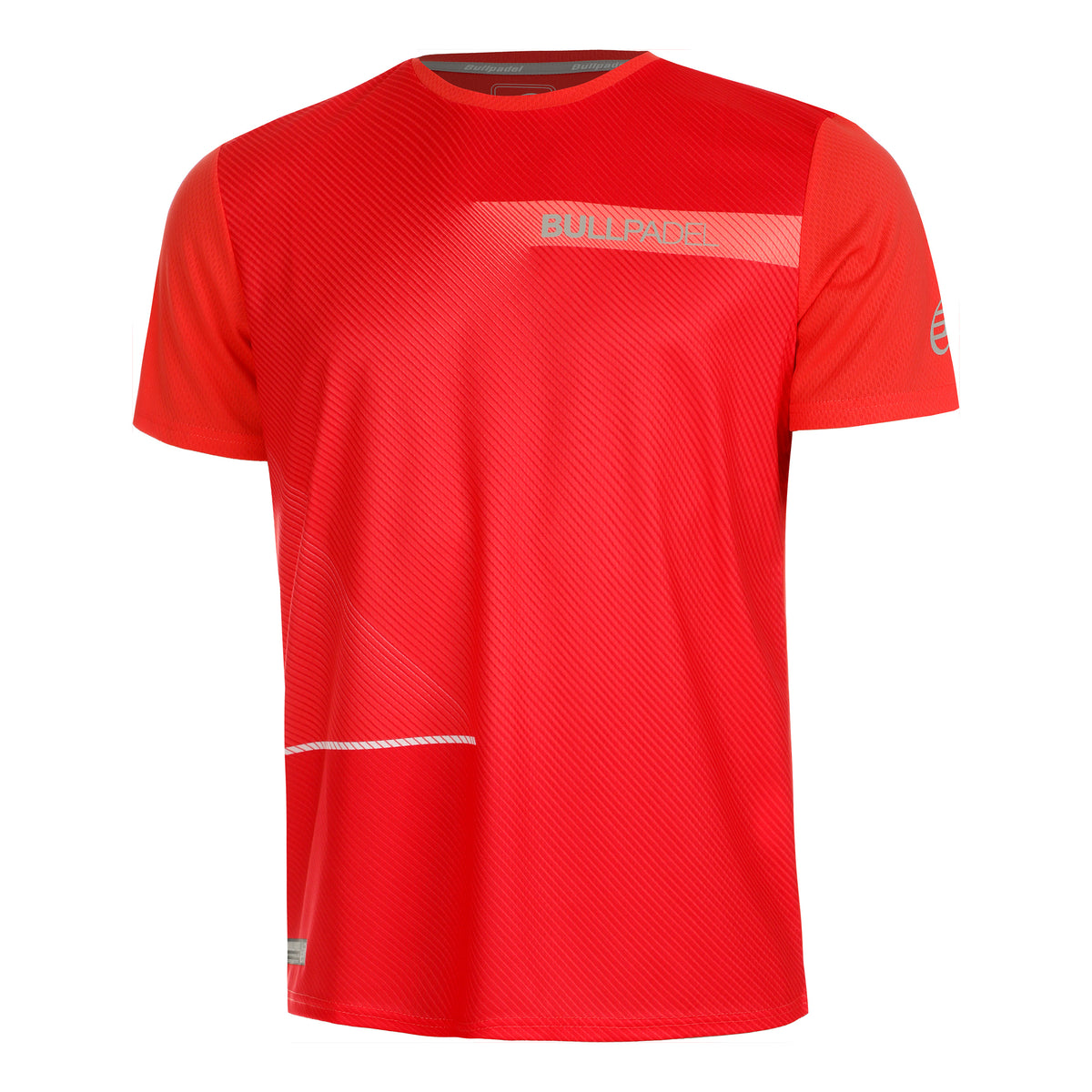 Bullpadel Carino Maglietta Uomini - rosso,