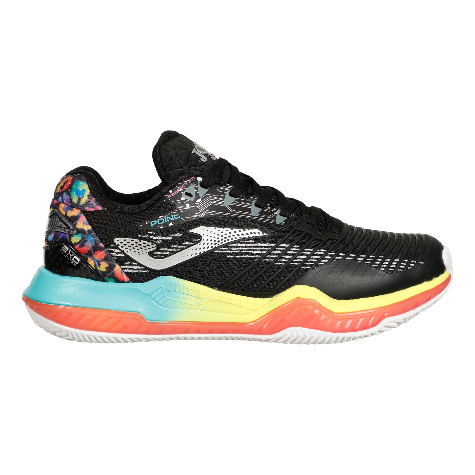 Joma Point Chaussure terre battue Femmes - noir,