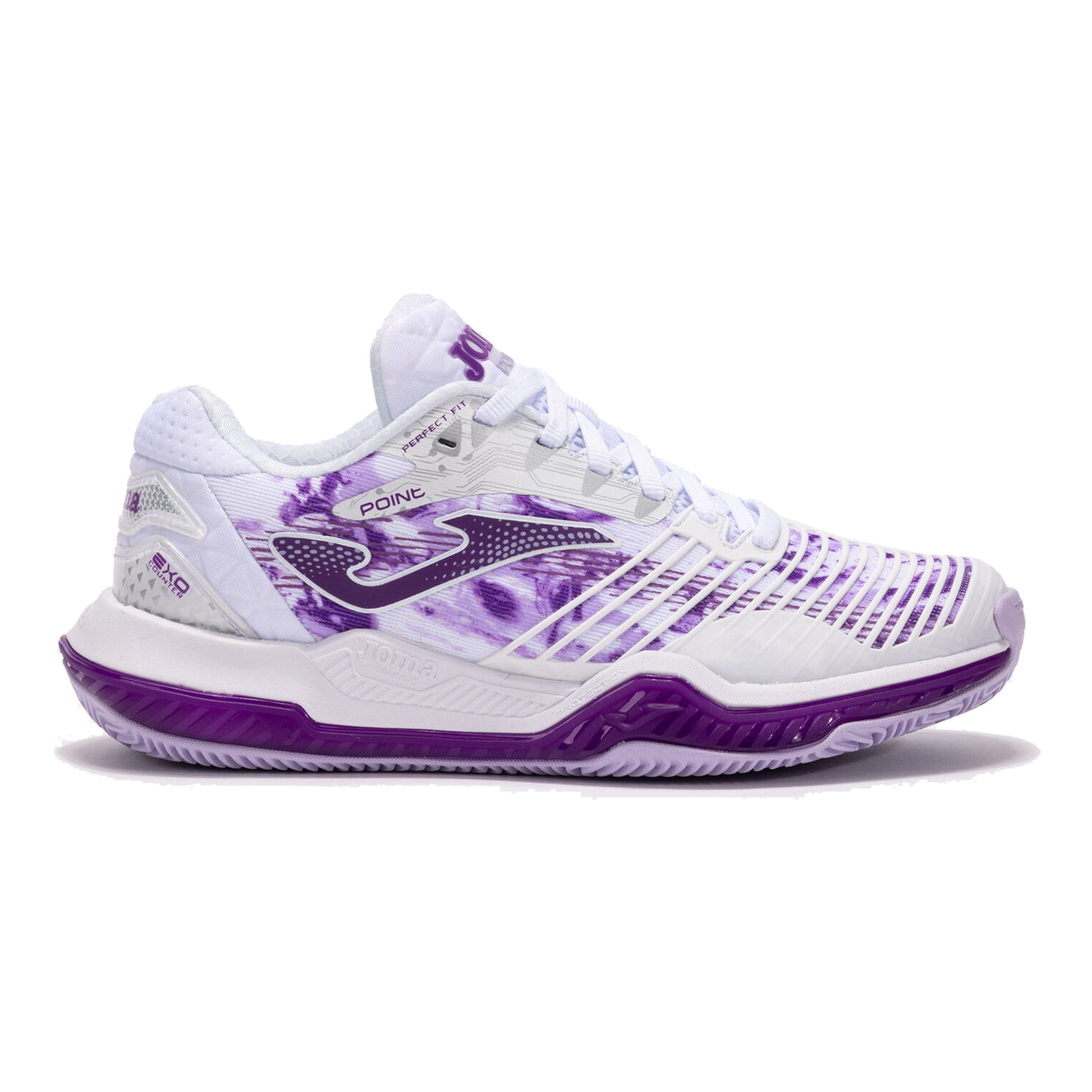 Joma Point Chaussures Toutes Surfaces Femmes-Blanc,Violet