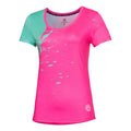 Amari Tech Round-Neck T-shirt Femmes - pink, mint