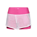 Efia Tech (2in1) Shorts Femmes-Pink,Blanc