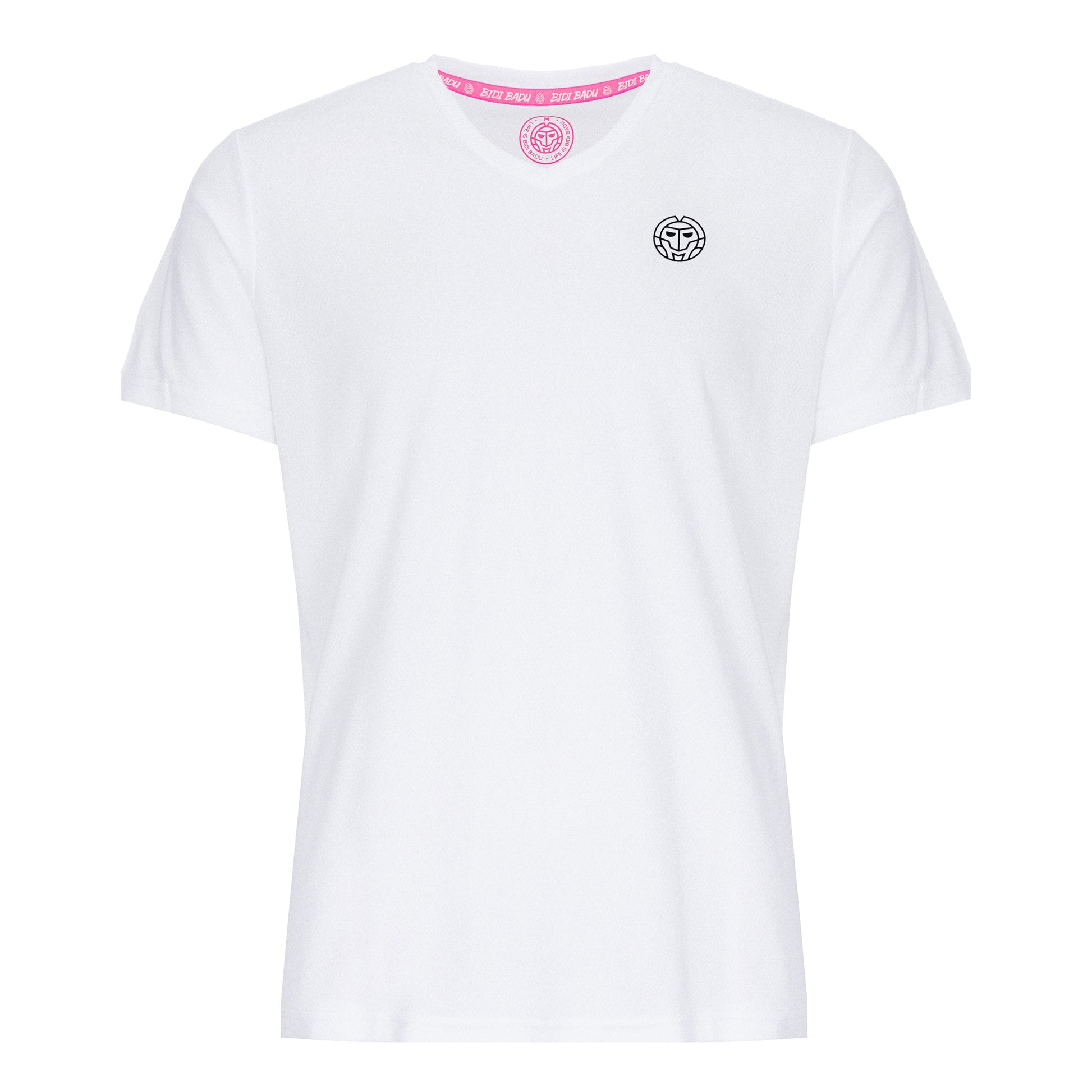 BIDI BADU Ted Tech Maglietta Uomini - bianco, nero
