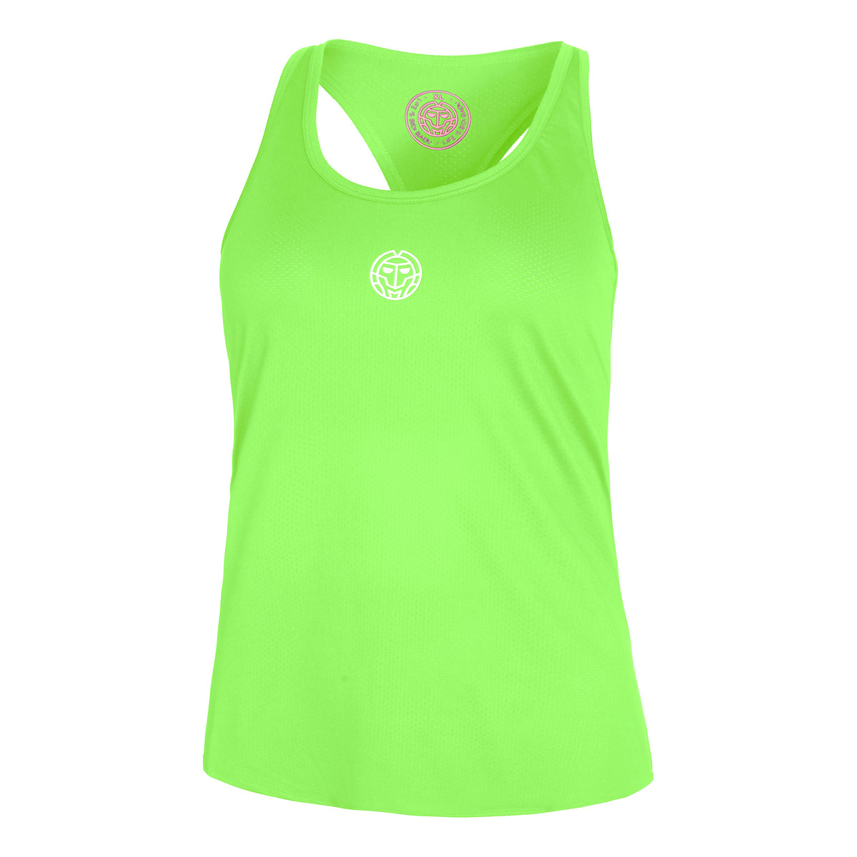 BIDI BADU Mea Tech Débardeur tank top Femmes - vert fluo, blanc